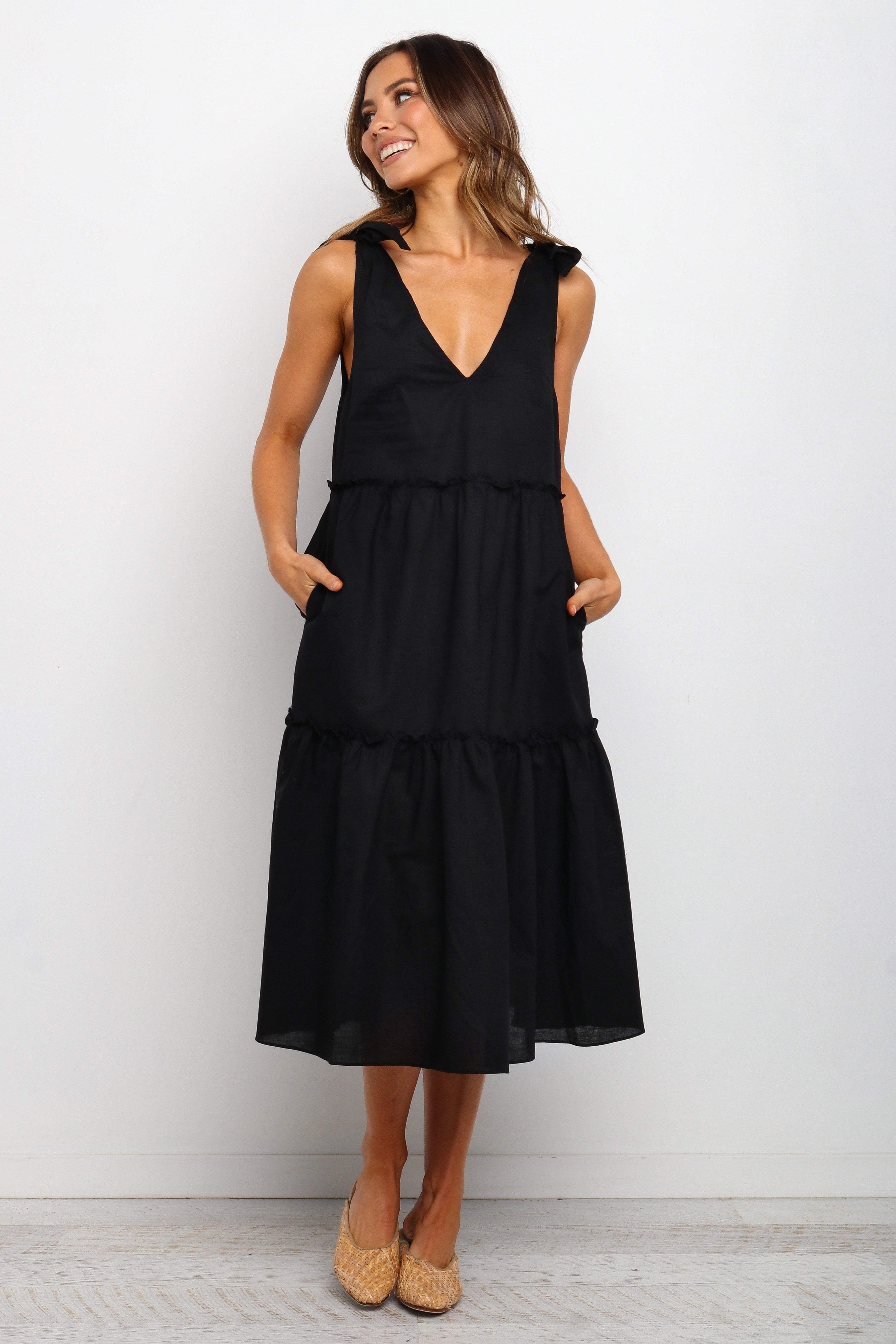 Erenda Dress - Black sold by Petal & Pup product image thumbnail 4