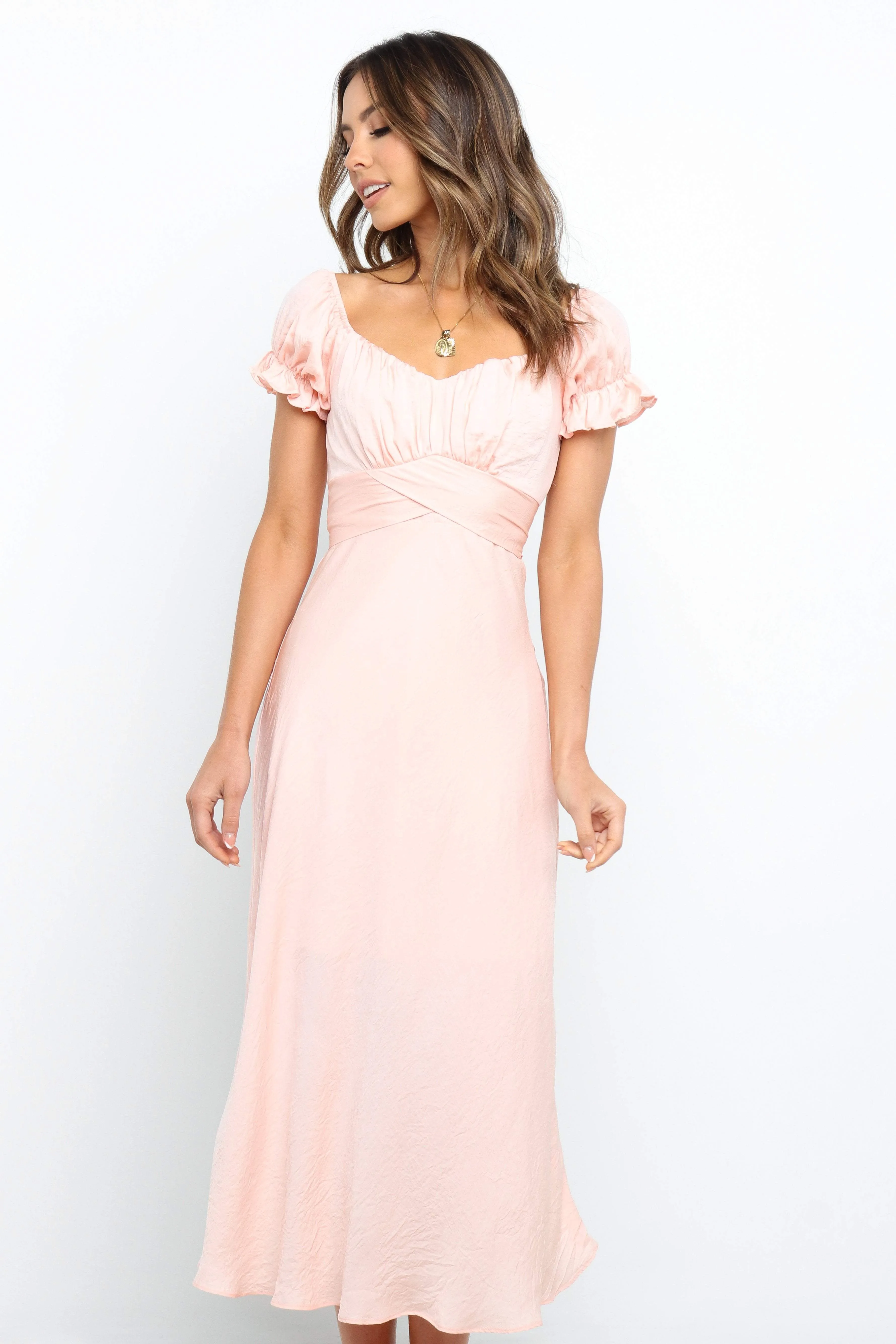 Oralie Dress - Blush sold by Petal & Pup