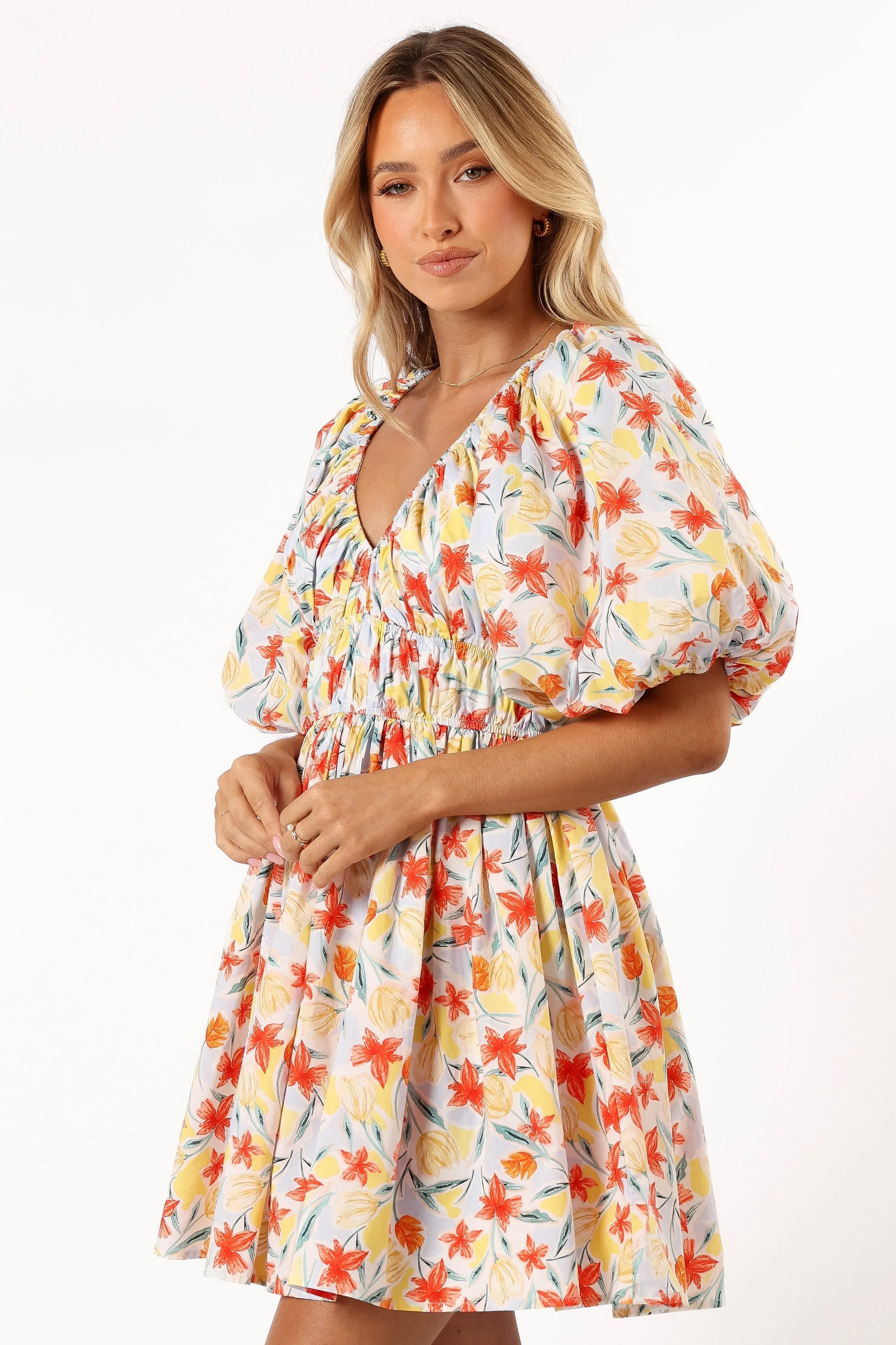 Tenaya Mini Dress - Orange sold by Petal & Pup product image thumbnail 4