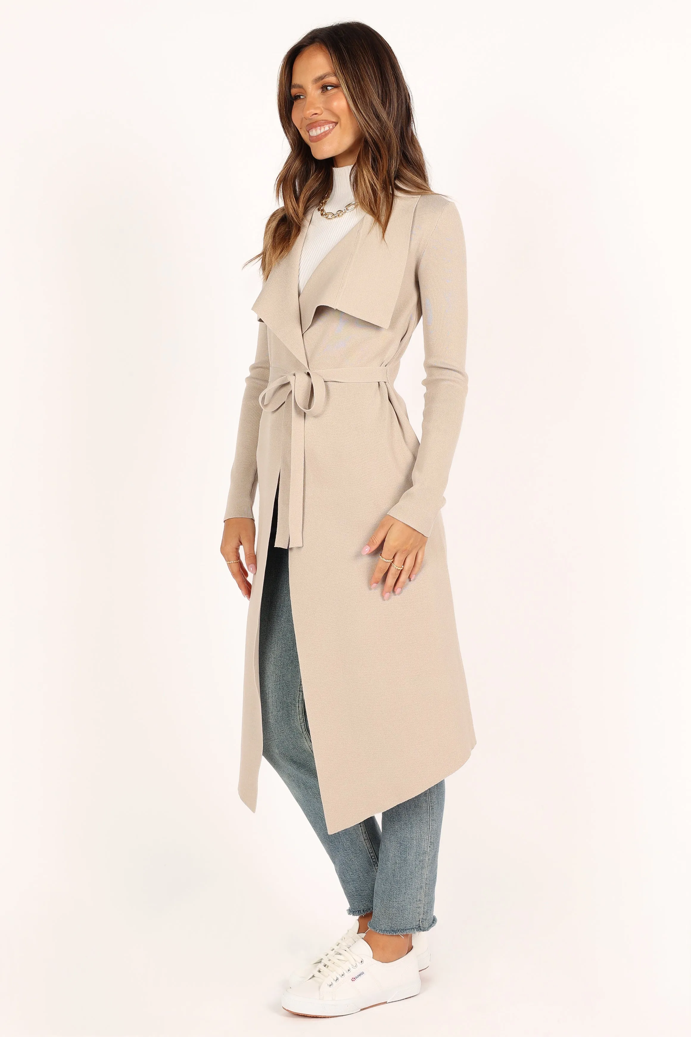 Audrina Cardigan - Stone sold by Petal & Pup product image thumbnail 4