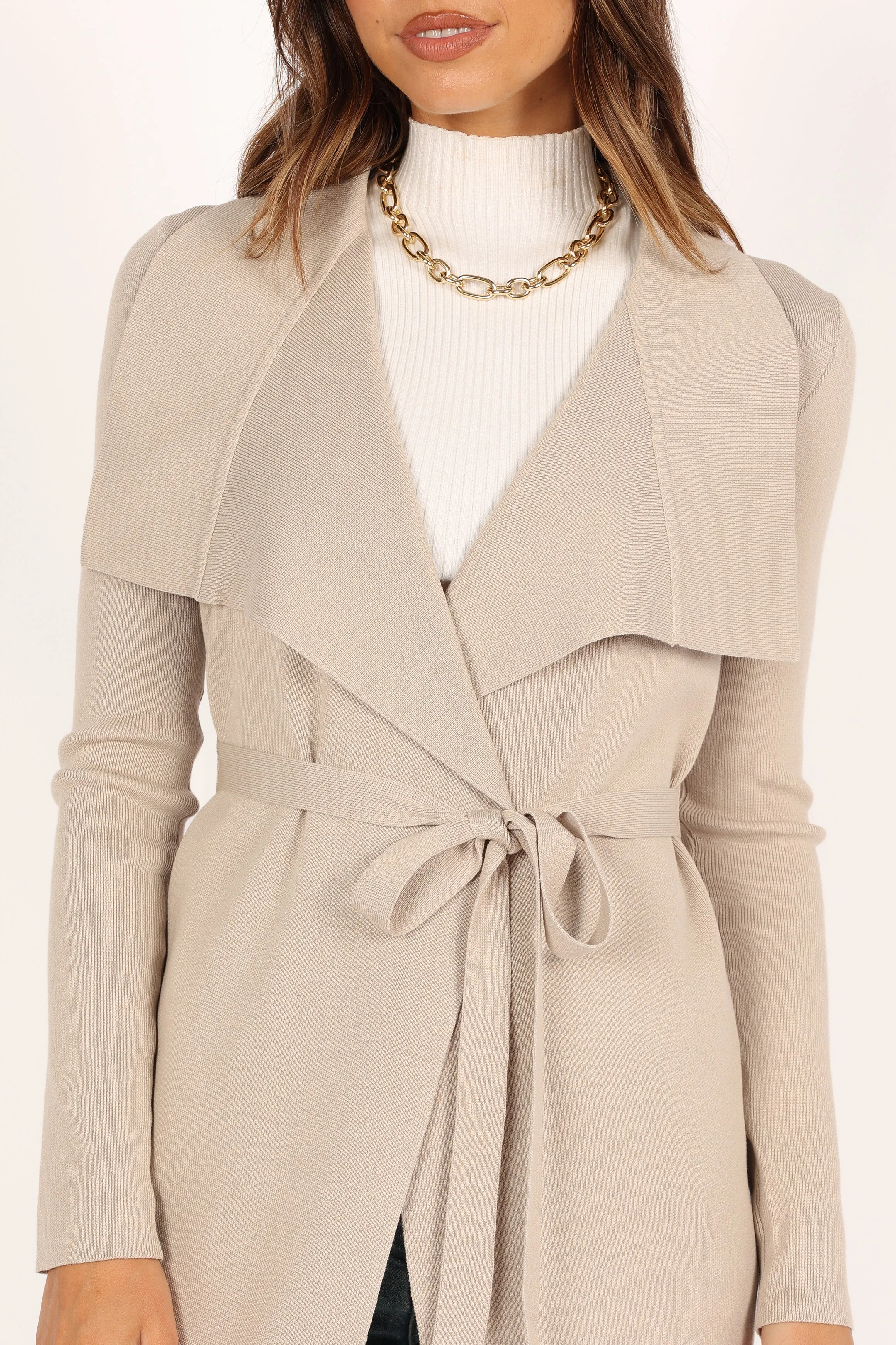 Audrina Cardigan - Stone sold by Petal & Pup product image thumbnail 3
