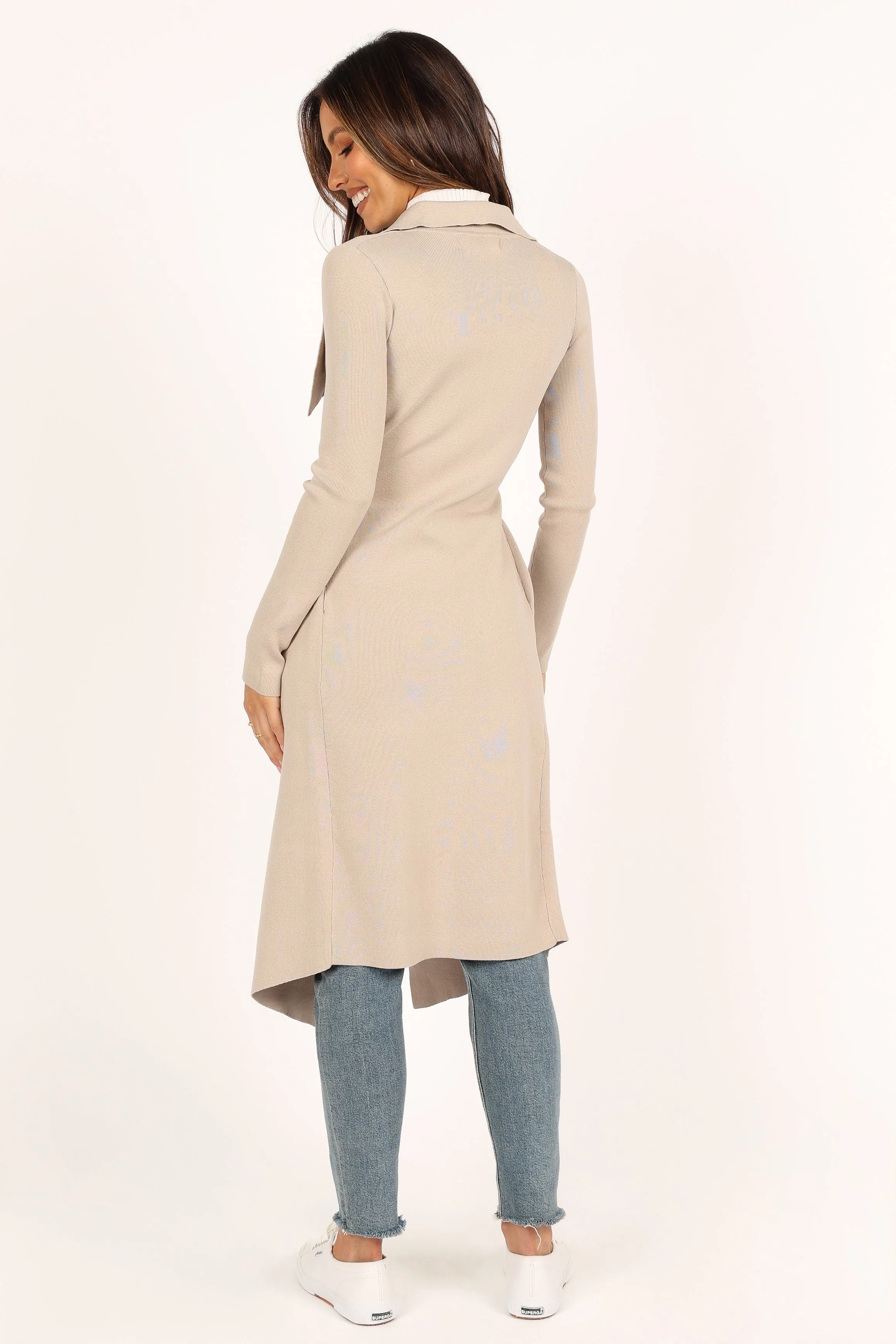 Audrina Cardigan - Stone sold by Petal & Pup product image thumbnail 5
