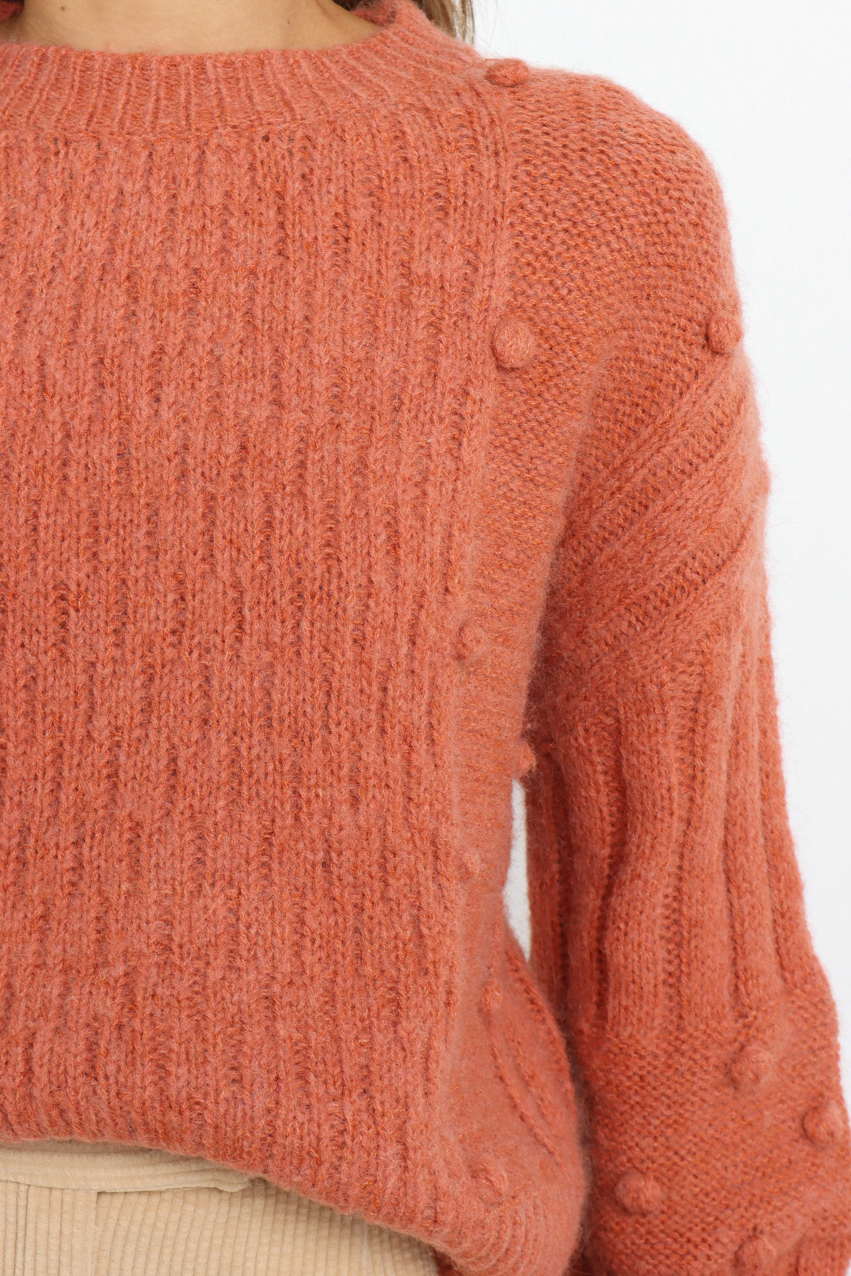 Pipsa Knit Sweater - Rust sold by Petal & Pup product image thumbnail 3