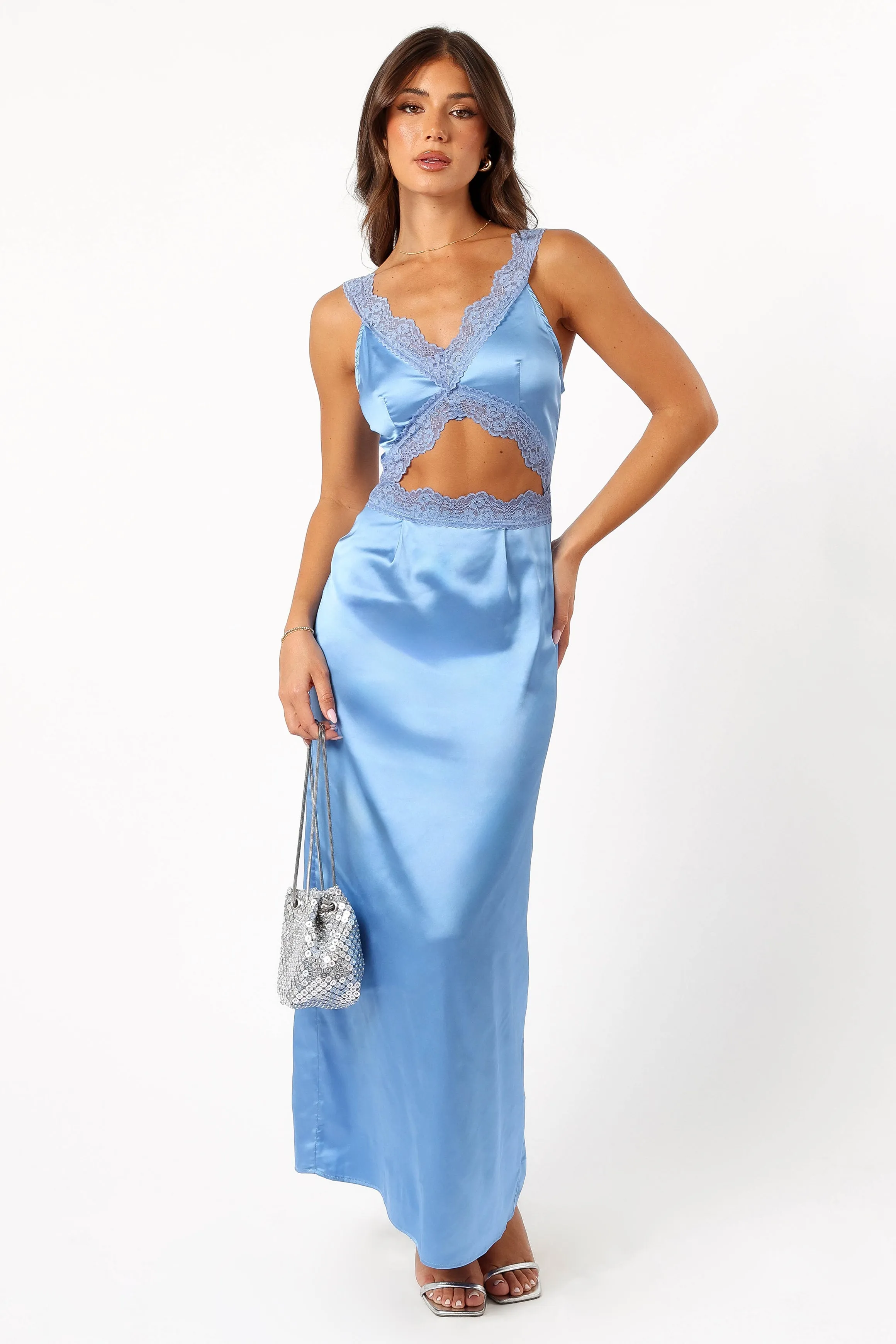 Julianna Maxi Dress - Periwinkle Blue sold by Petal & Pup