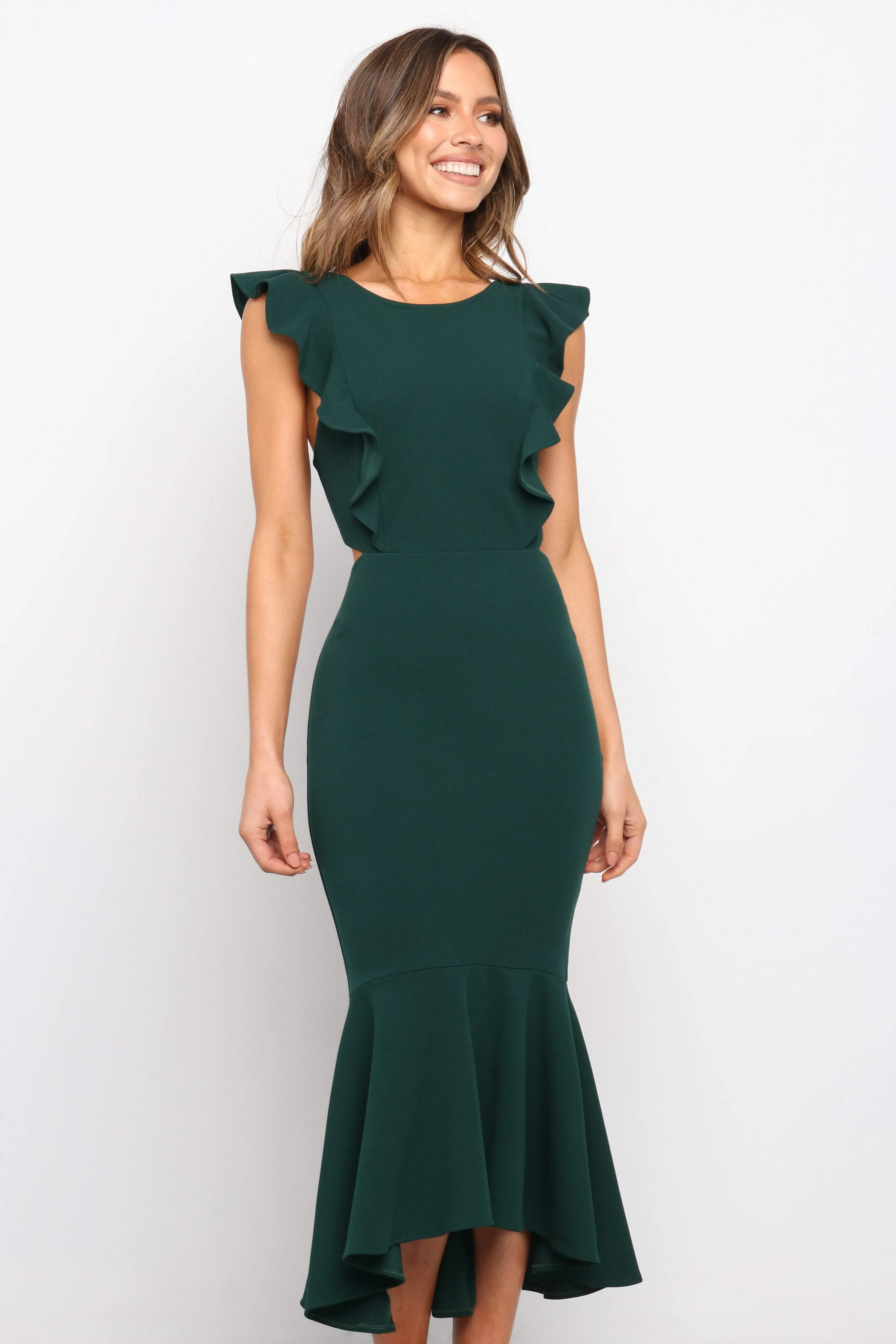 Avani Dress - Emerald sold by Petal & Pup product image thumbnail 4