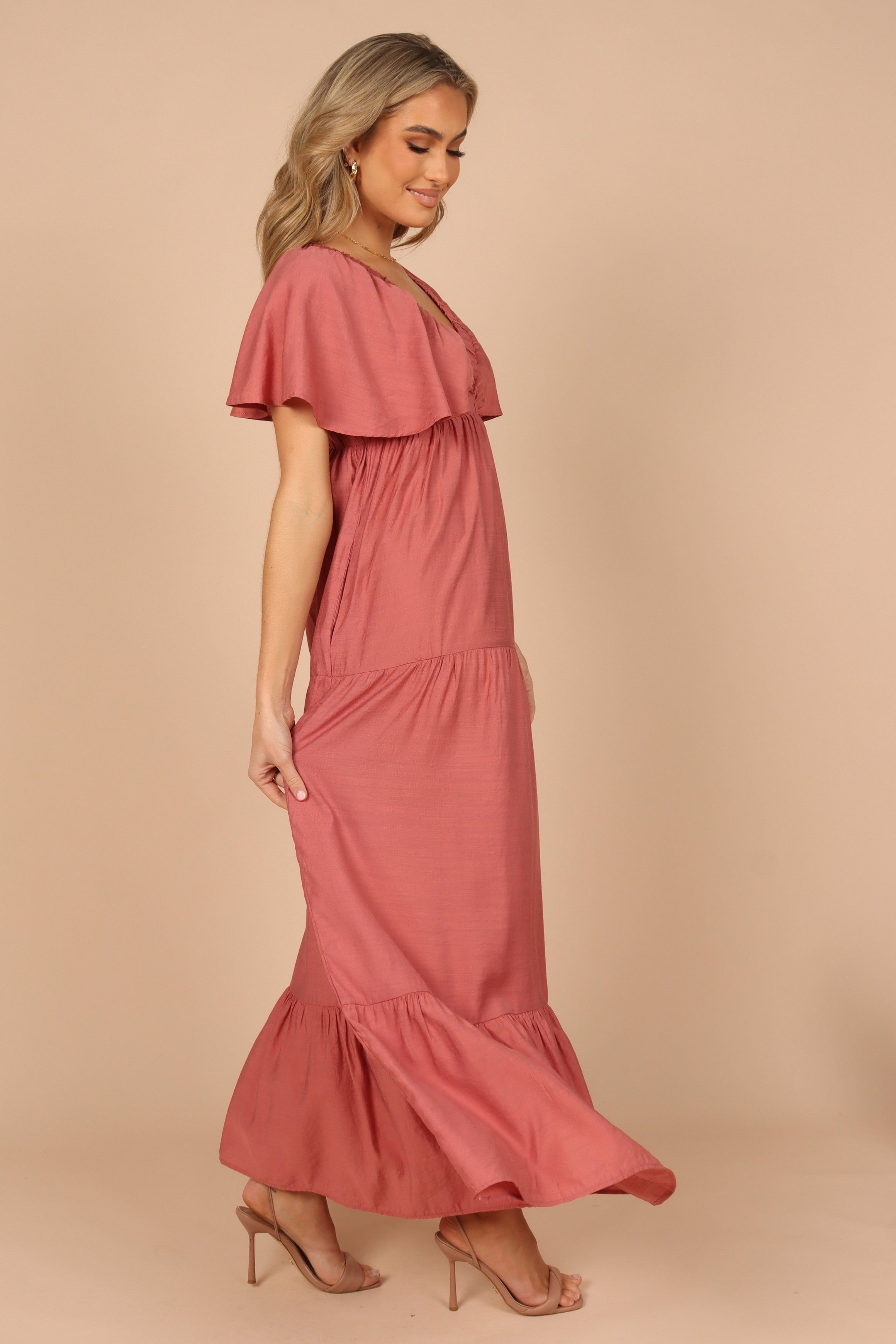 Danita Maxi Dress - Rose sold by Petal & Pup product image thumbnail 5