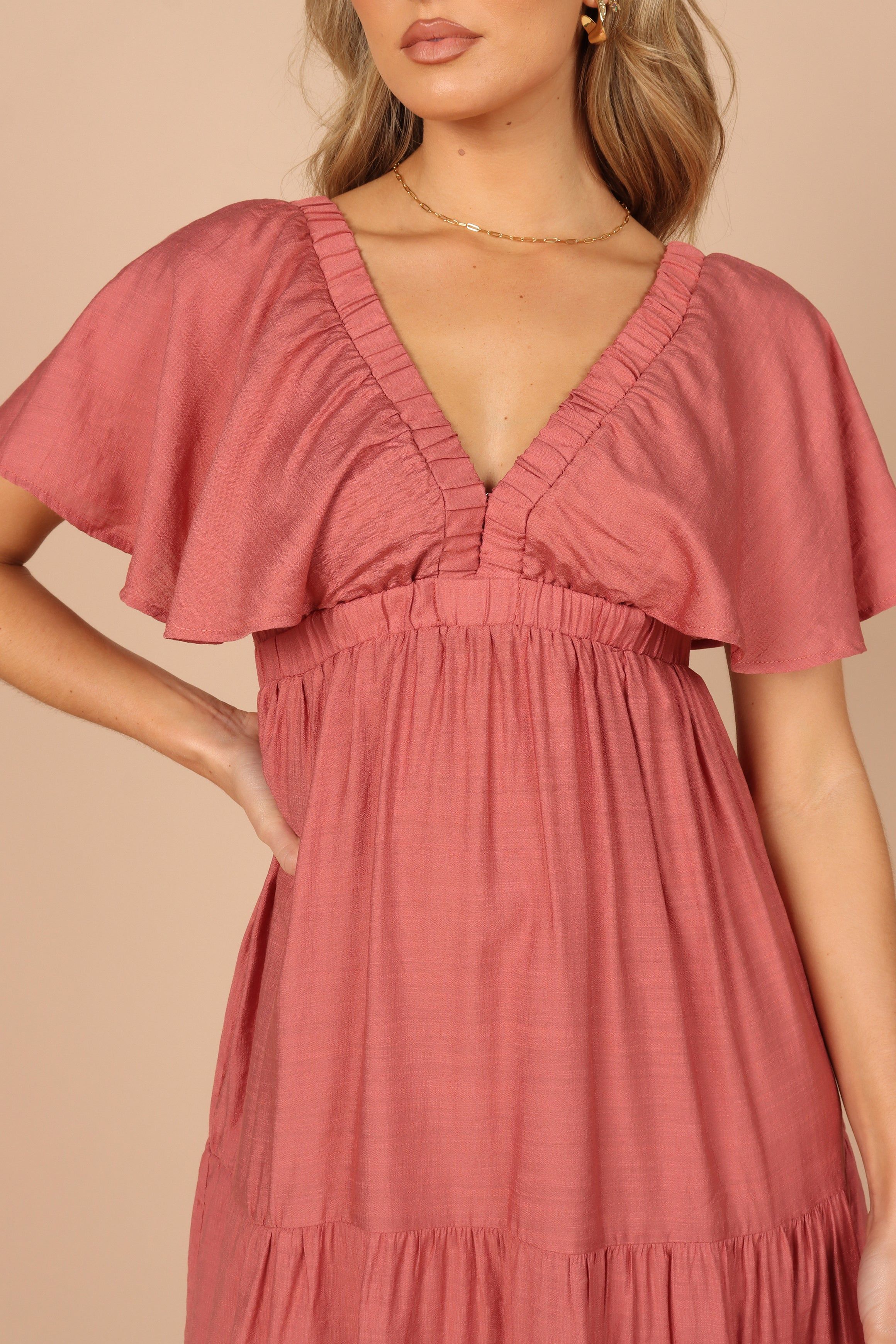 Danita Maxi Dress - Rose sold by Petal & Pup product image thumbnail 3