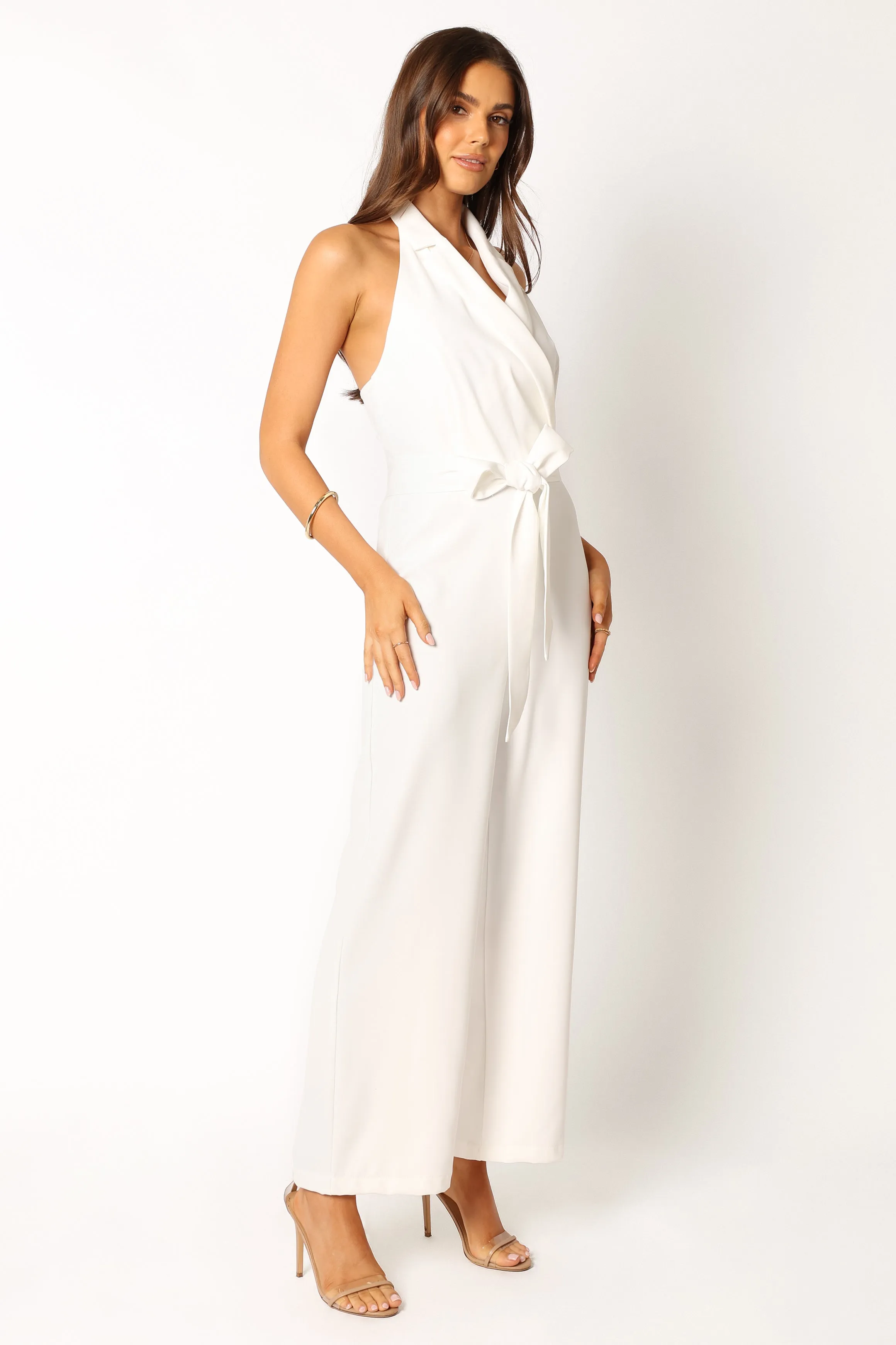 Tally Jumpsuit - White sold by Petal & Pup product image thumbnail 2
