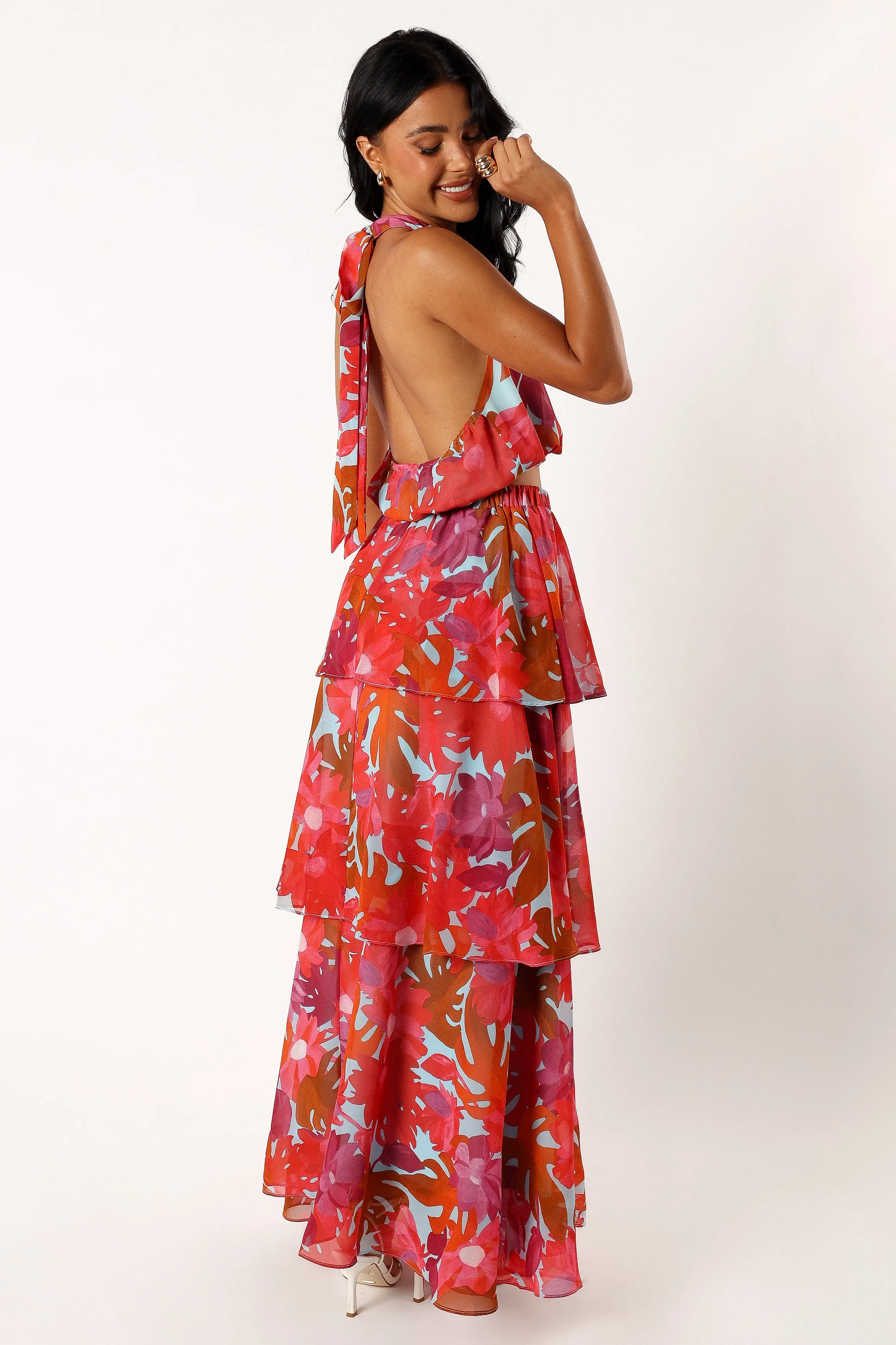 Blaise Frill Skirt - Pink Azalea sold by Petal & Pup product image thumbnail 5