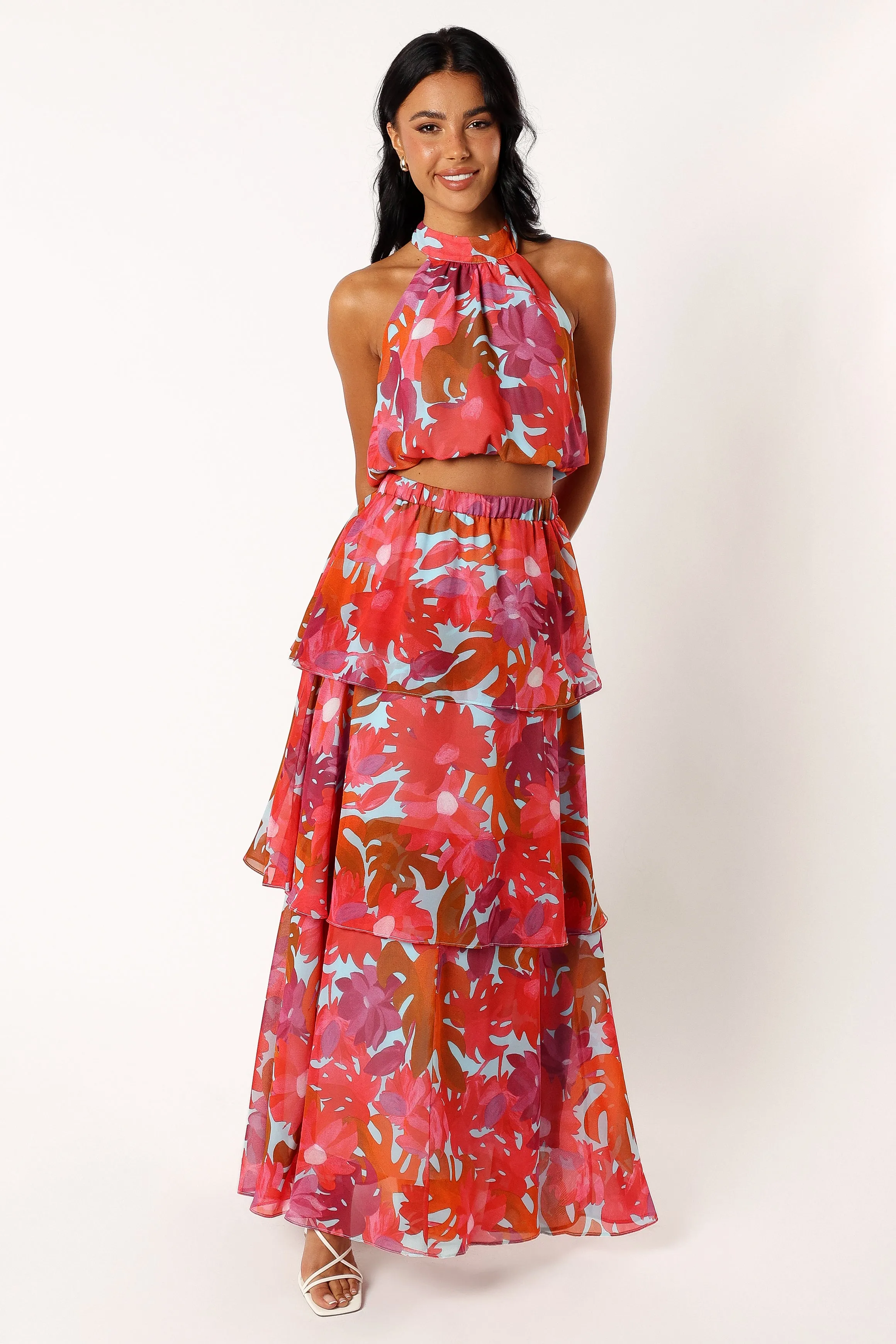 Blaise Frill Skirt - Pink Azalea sold by Petal & Pup product image thumbnail 2