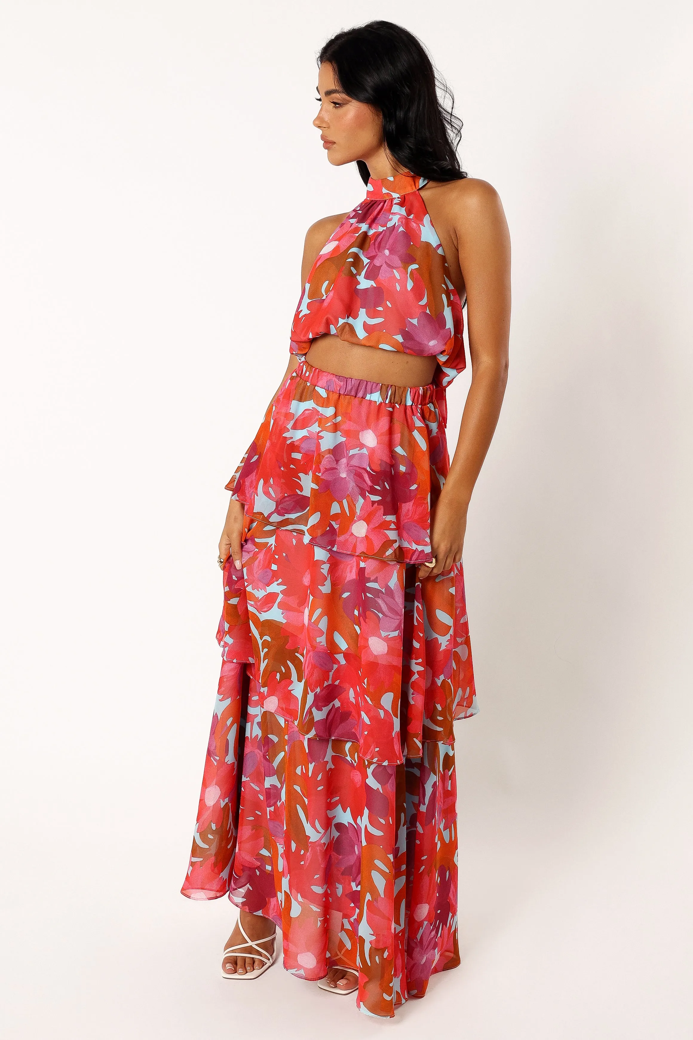 Blaise Frill Skirt - Pink Azalea sold by Petal & Pup product image thumbnail 3