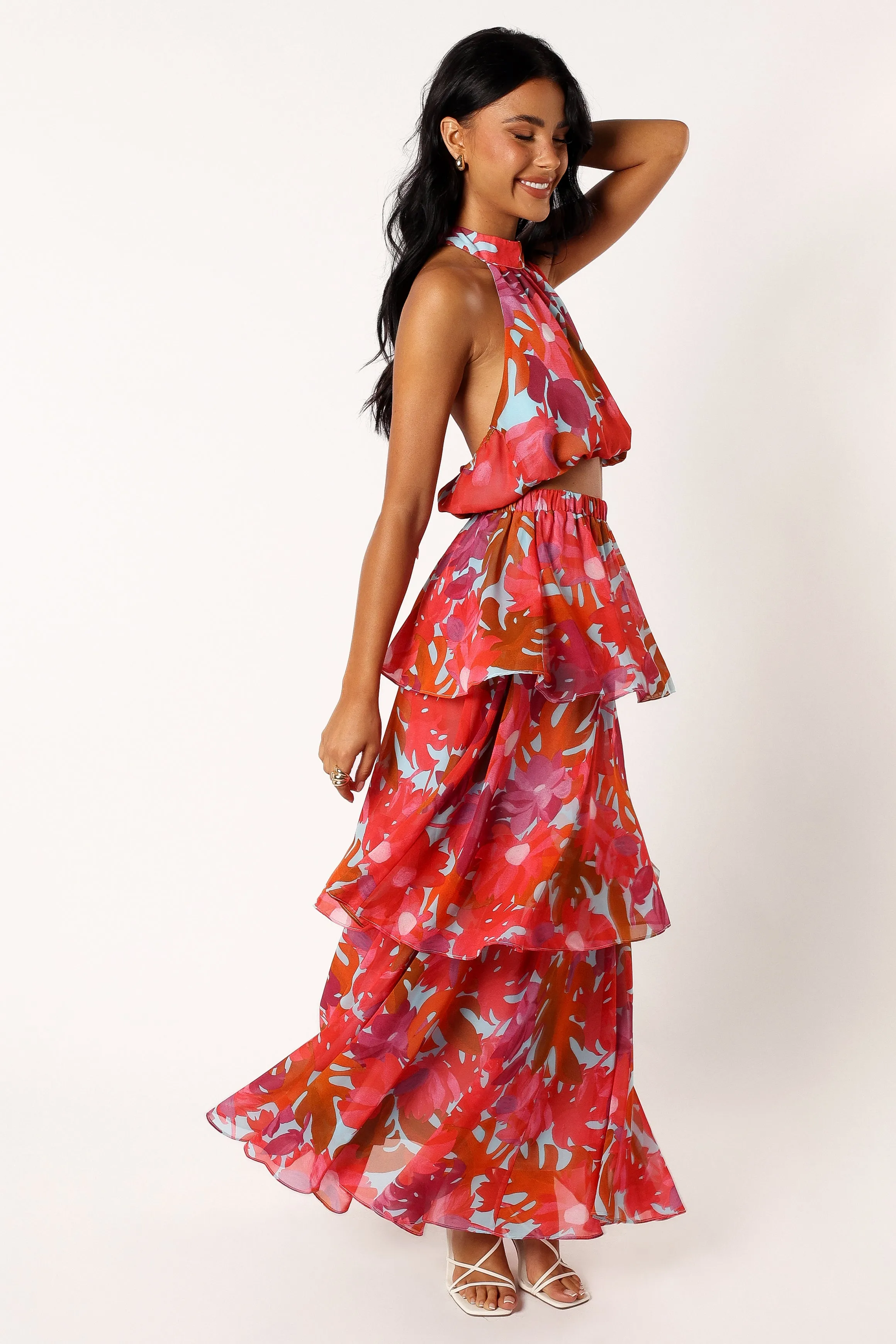 Blaise Frill Skirt - Pink Azalea sold by Petal & Pup product image thumbnail 4