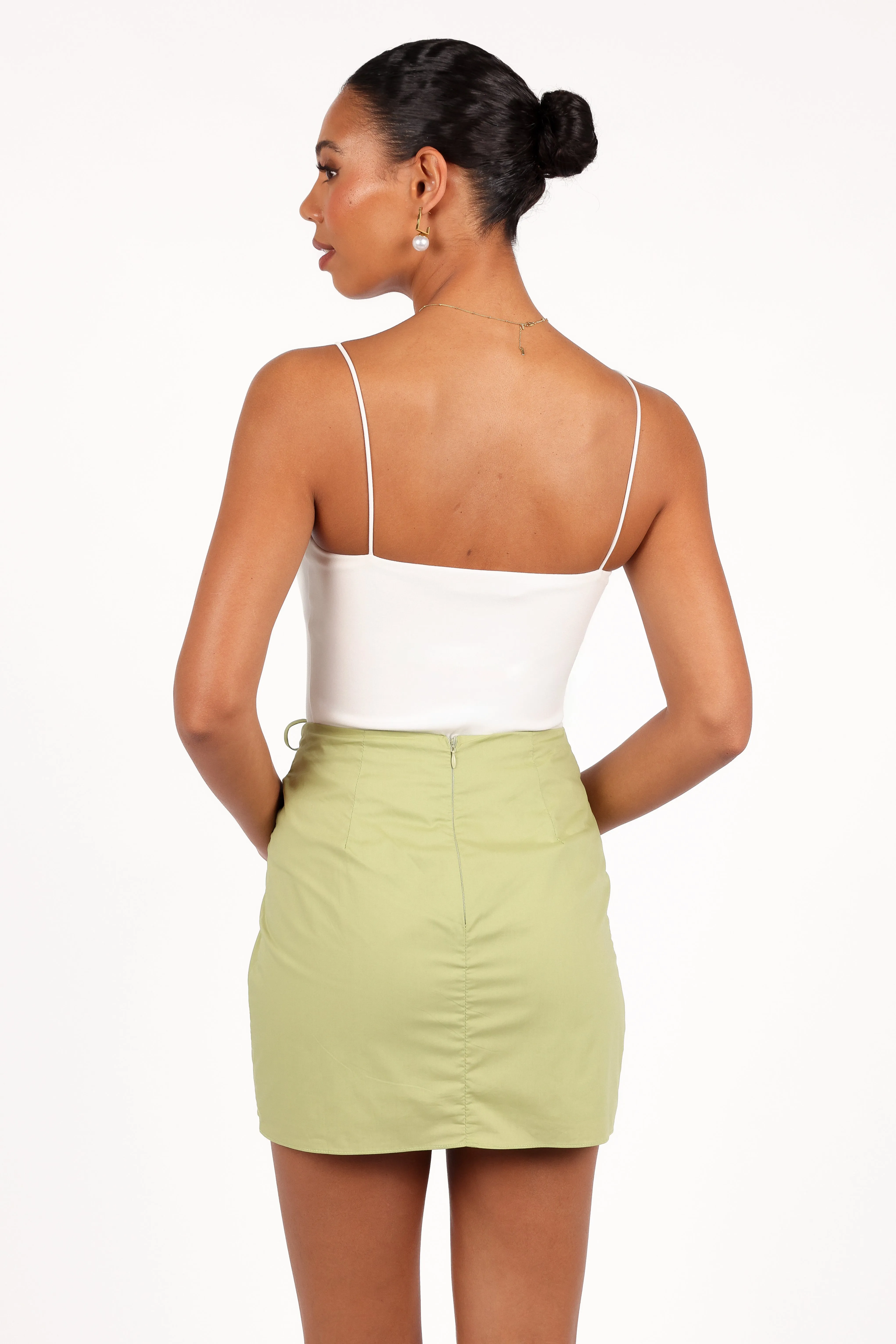 Mirha Mini Skirt - Meadow Green sold by Petal & Pup product image thumbnail 5