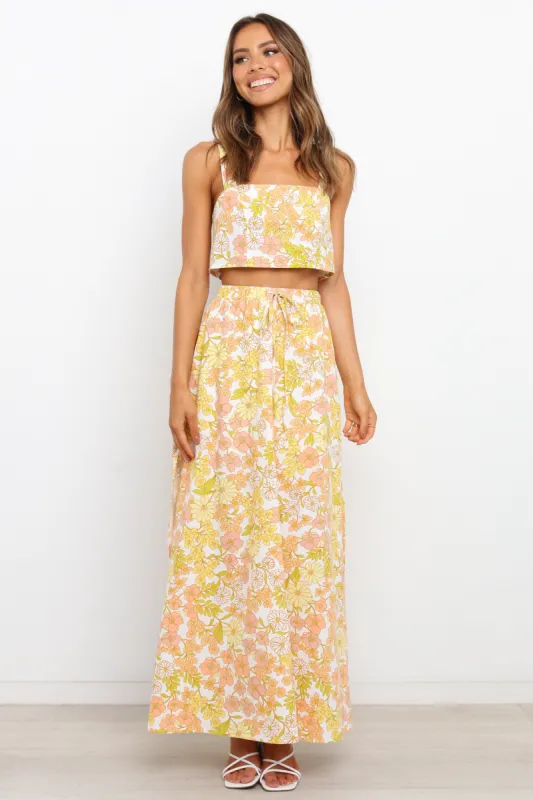 Letta Skirt - Yellow sold by Petal & Pup