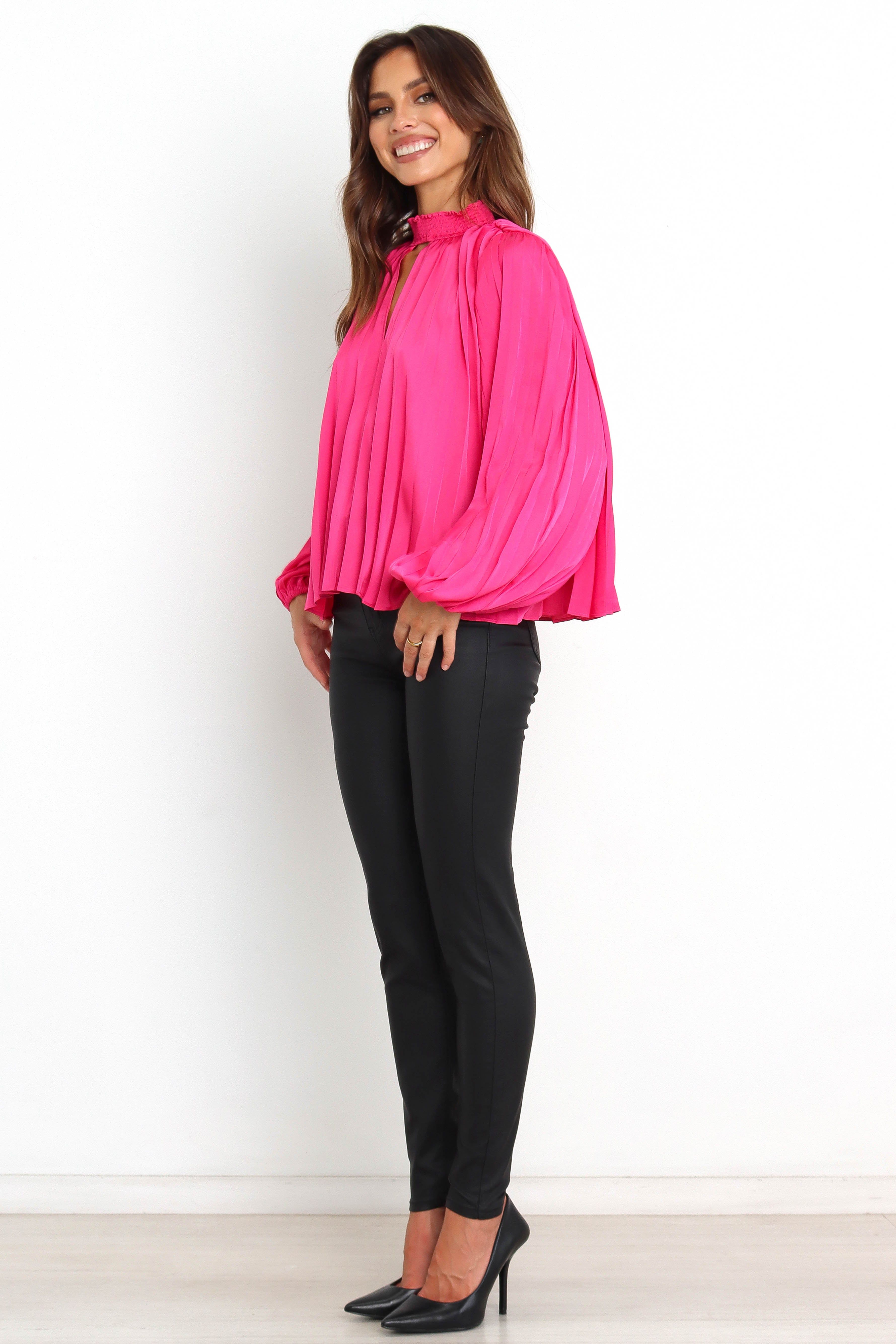Michelle Top - Hot Pink sold by Petal & Pup product image thumbnail 5
