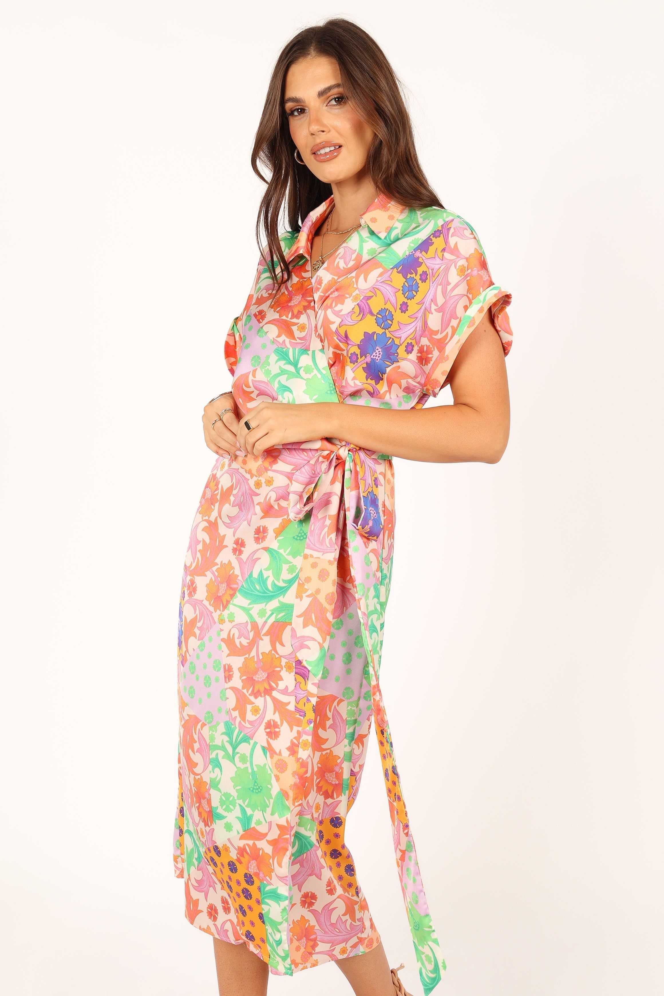 Harlow Midi Dress - Summer Green sold by Petal & Pup product image thumbnail 4