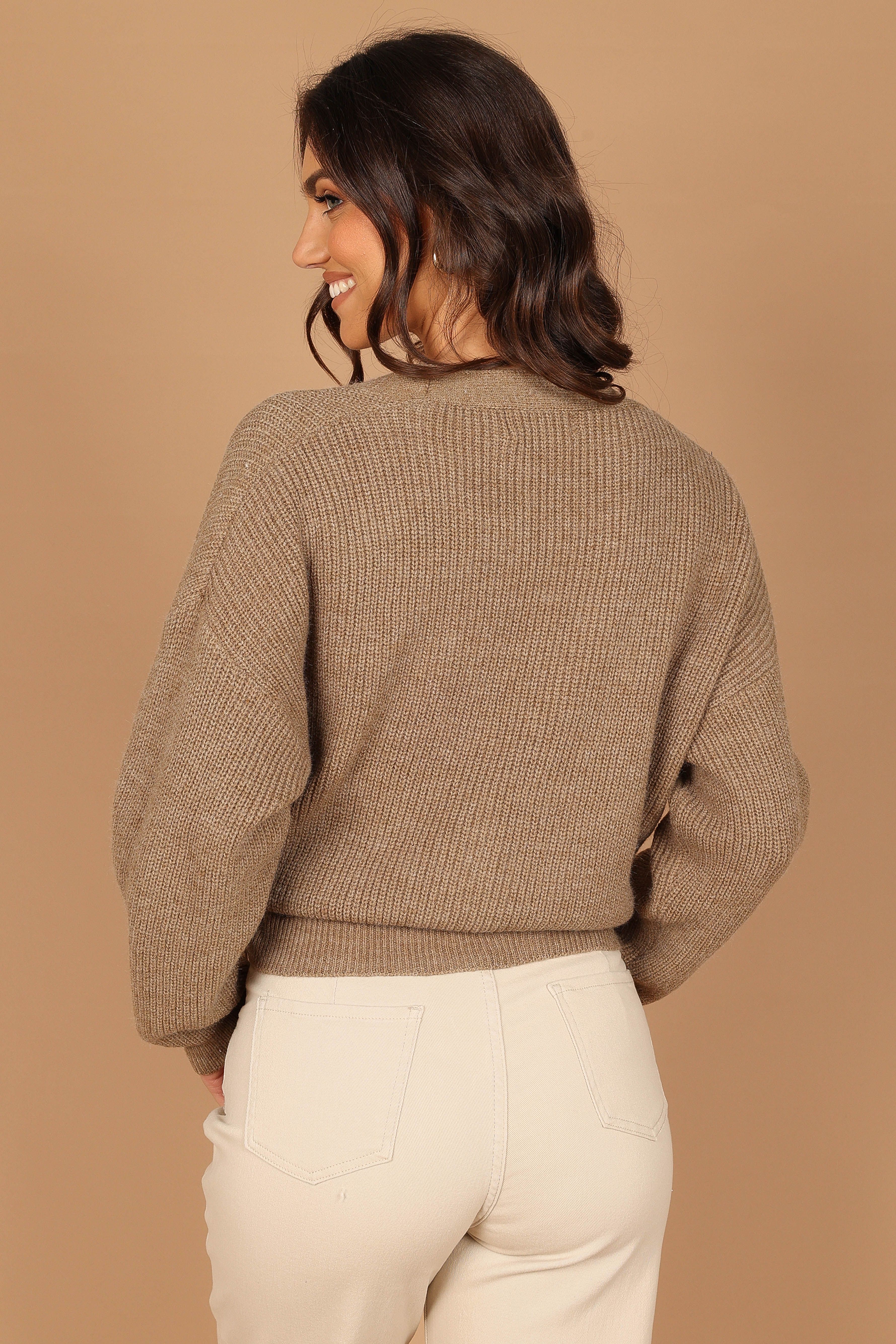 Hinterland Knit Sweater - Brown sold by Petal & Pup product image thumbnail 2