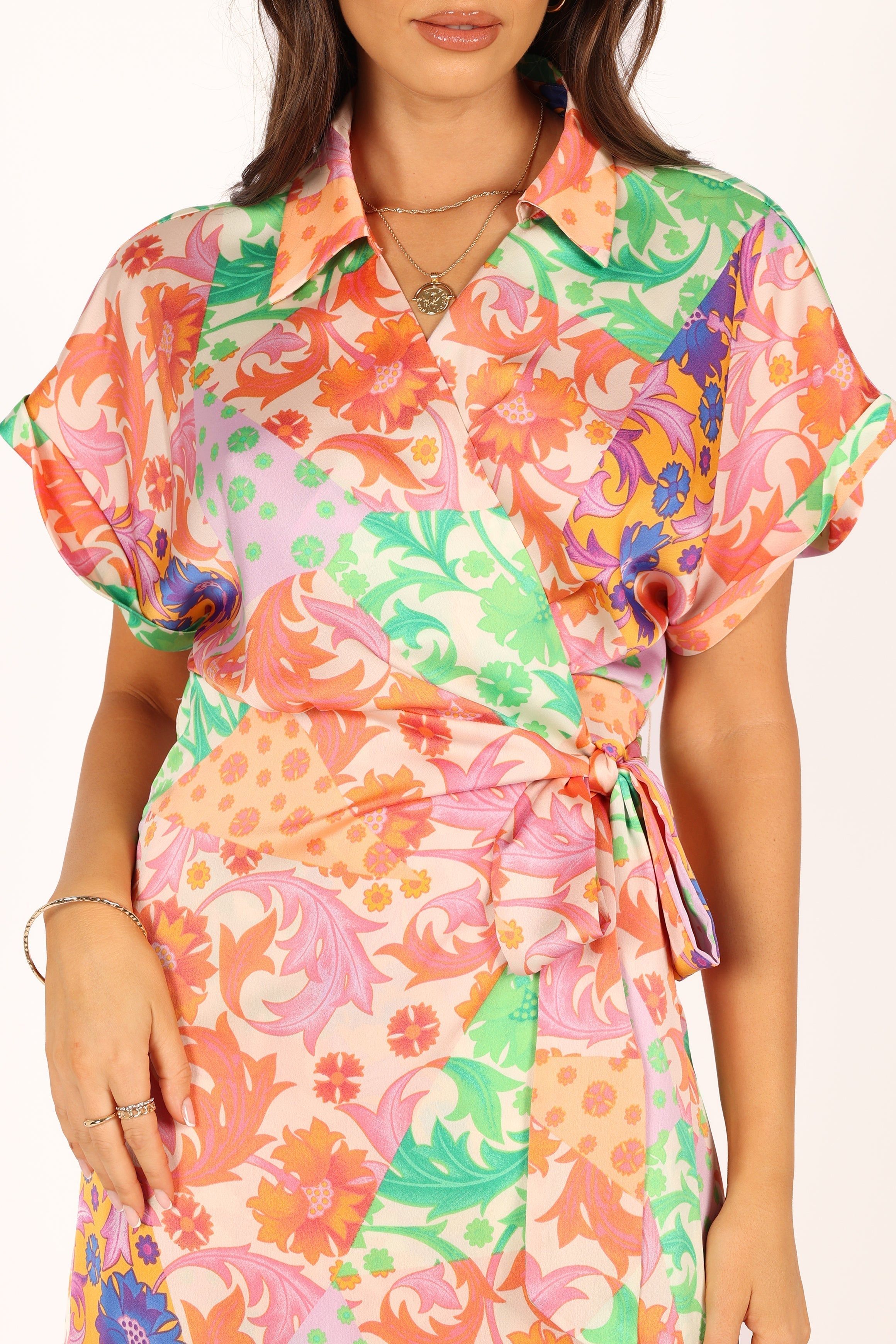 Harlow Midi Dress - Summer Green sold by Petal & Pup product image thumbnail 5