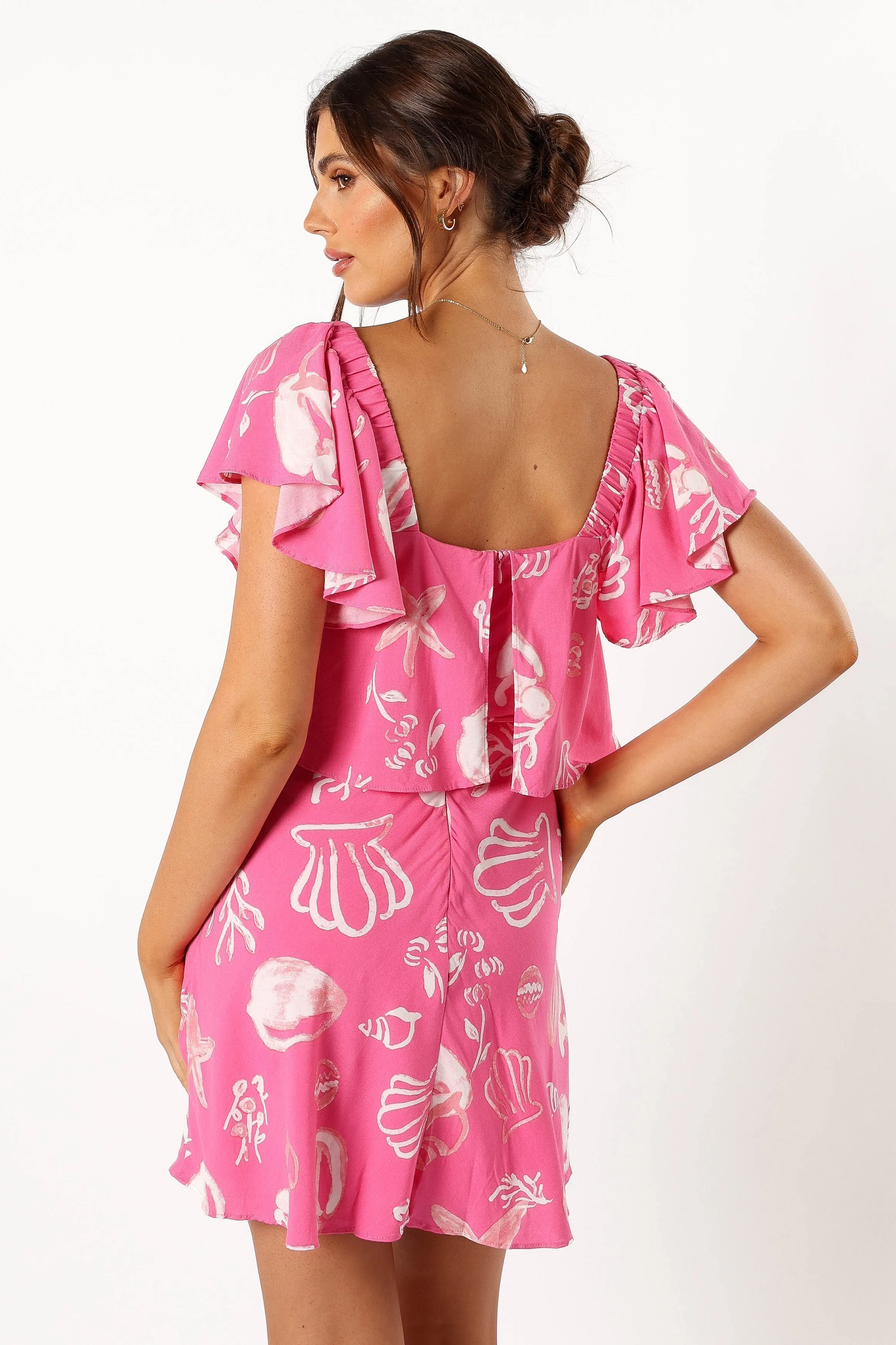 Stellar Mini Dress - Pink Shell sold by Petal & Pup product image thumbnail 3