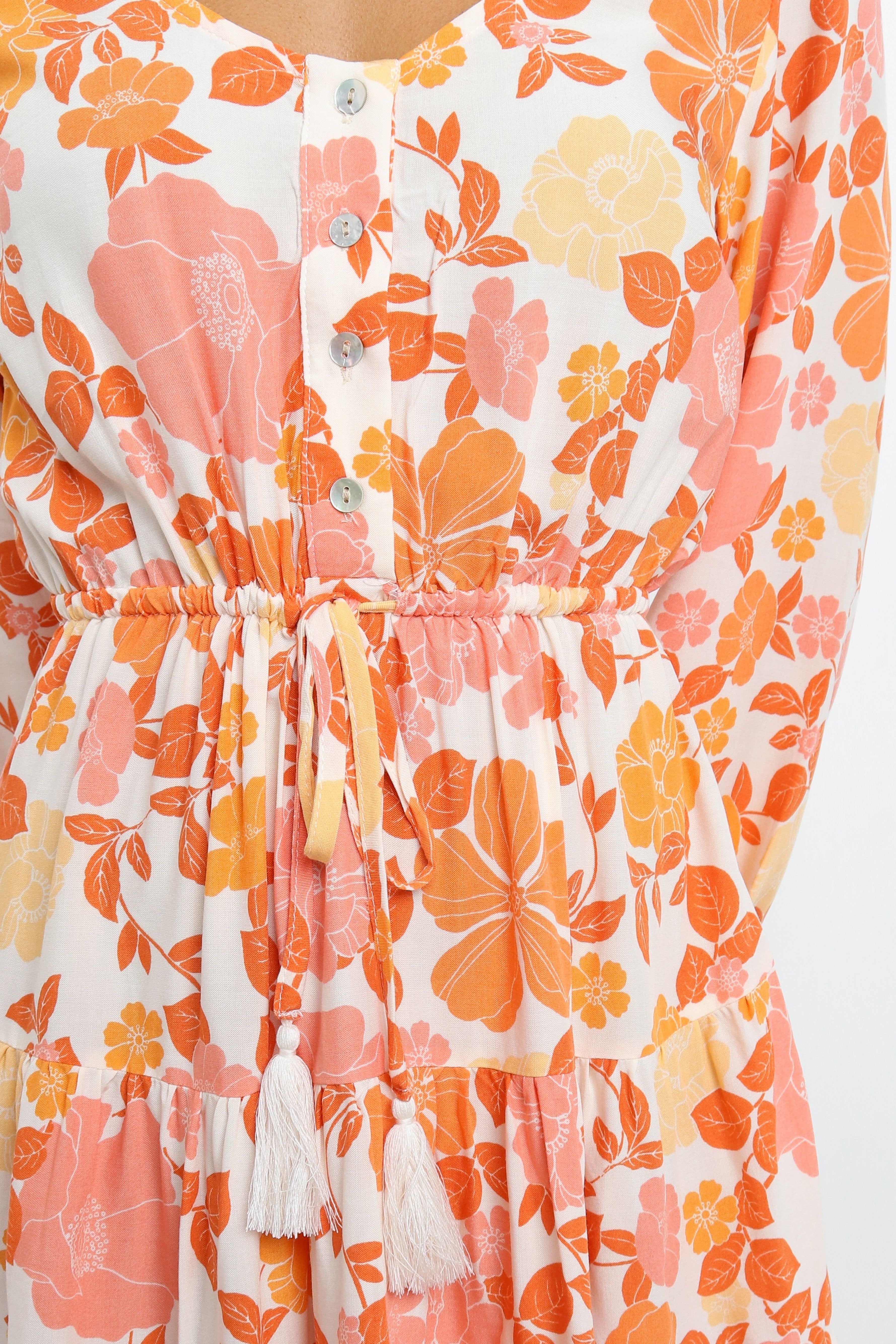 Odie Dress - Orange sold by Petal & Pup product image thumbnail 8