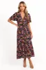 Owena Midi Dress - Midnight Daisy sold by Petal & Pup