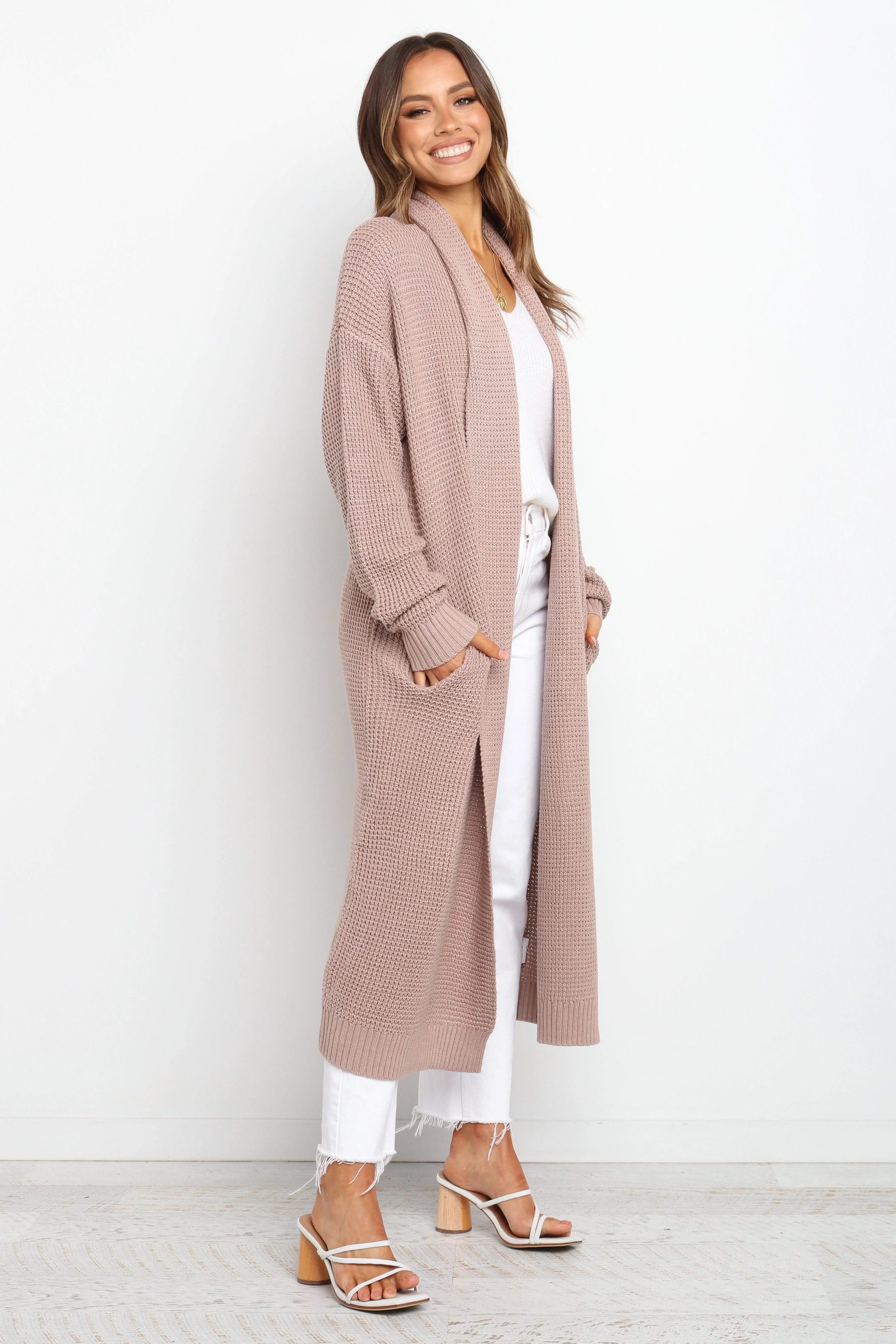 Lagos Cardigan - Mocha sold by Petal & Pup product image thumbnail 4