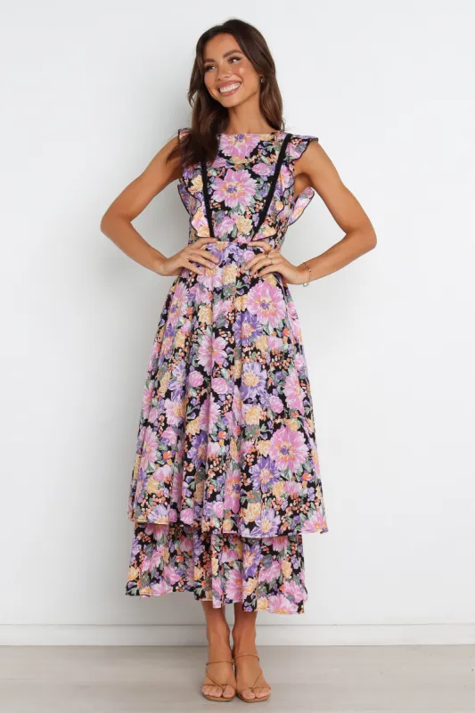 Delvita Dress - Black sold by Petal & Pup