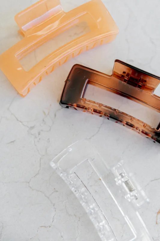 Hannah 3 Pack Hairclip Set - Multi sold by Petal & Pup