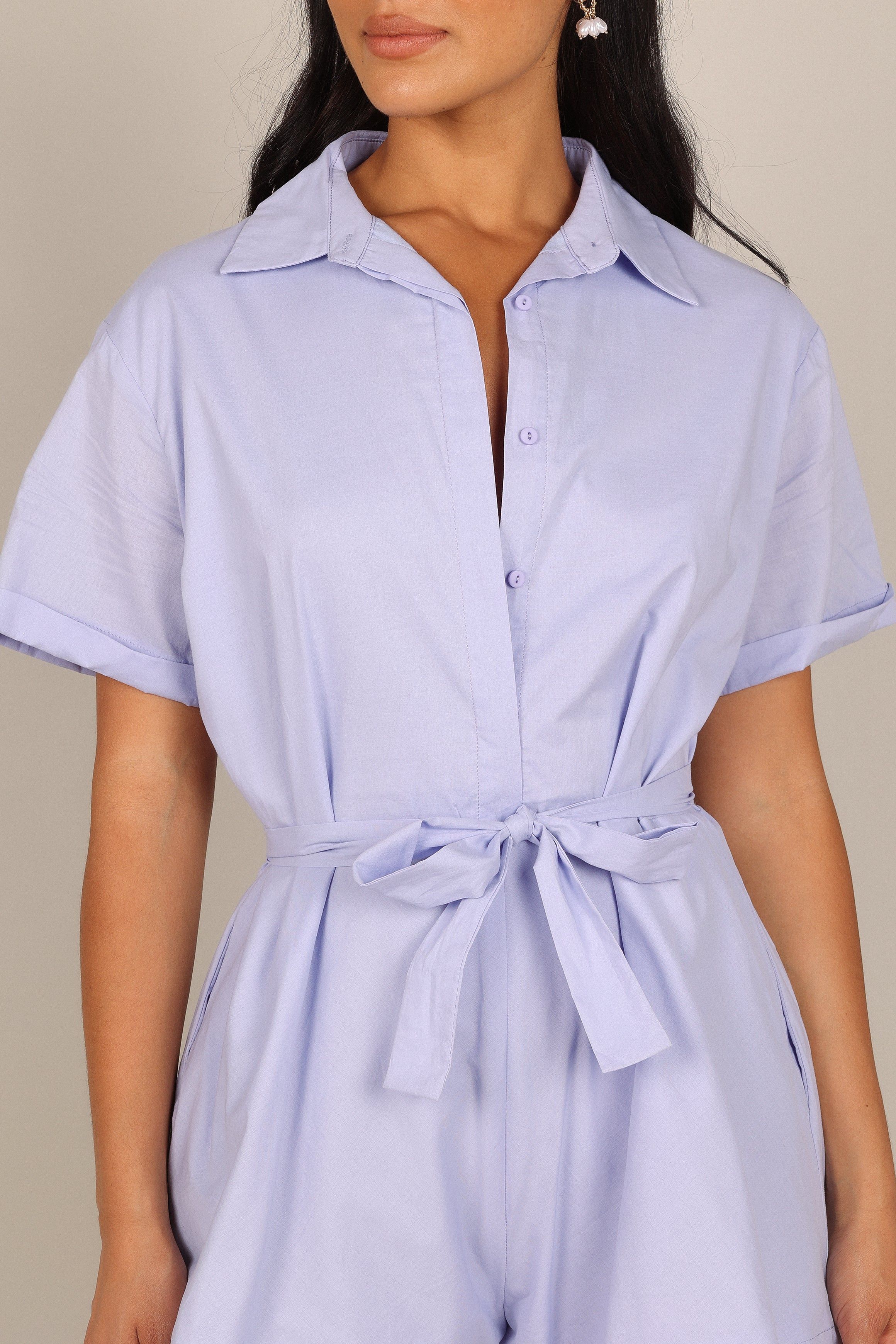 Arli Romper - Cornflower Blue sold by Petal & Pup product image thumbnail 5
