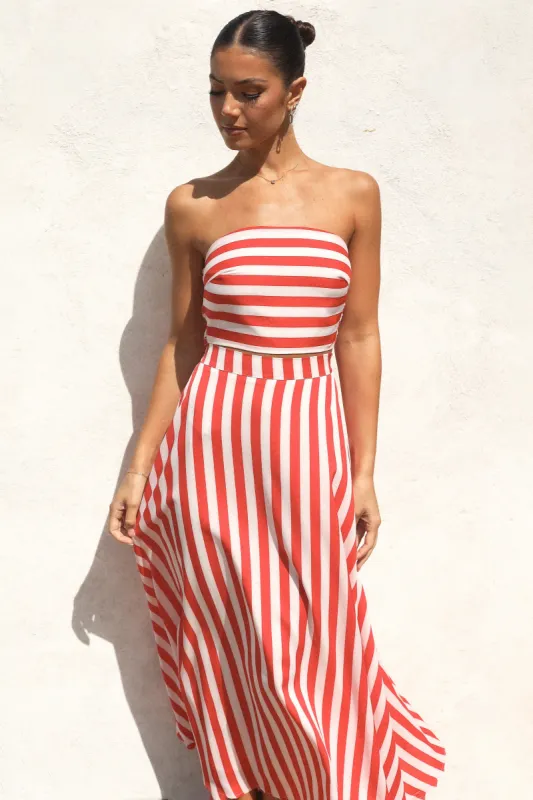 Elijah Set - Red White sold by Petal & Pup