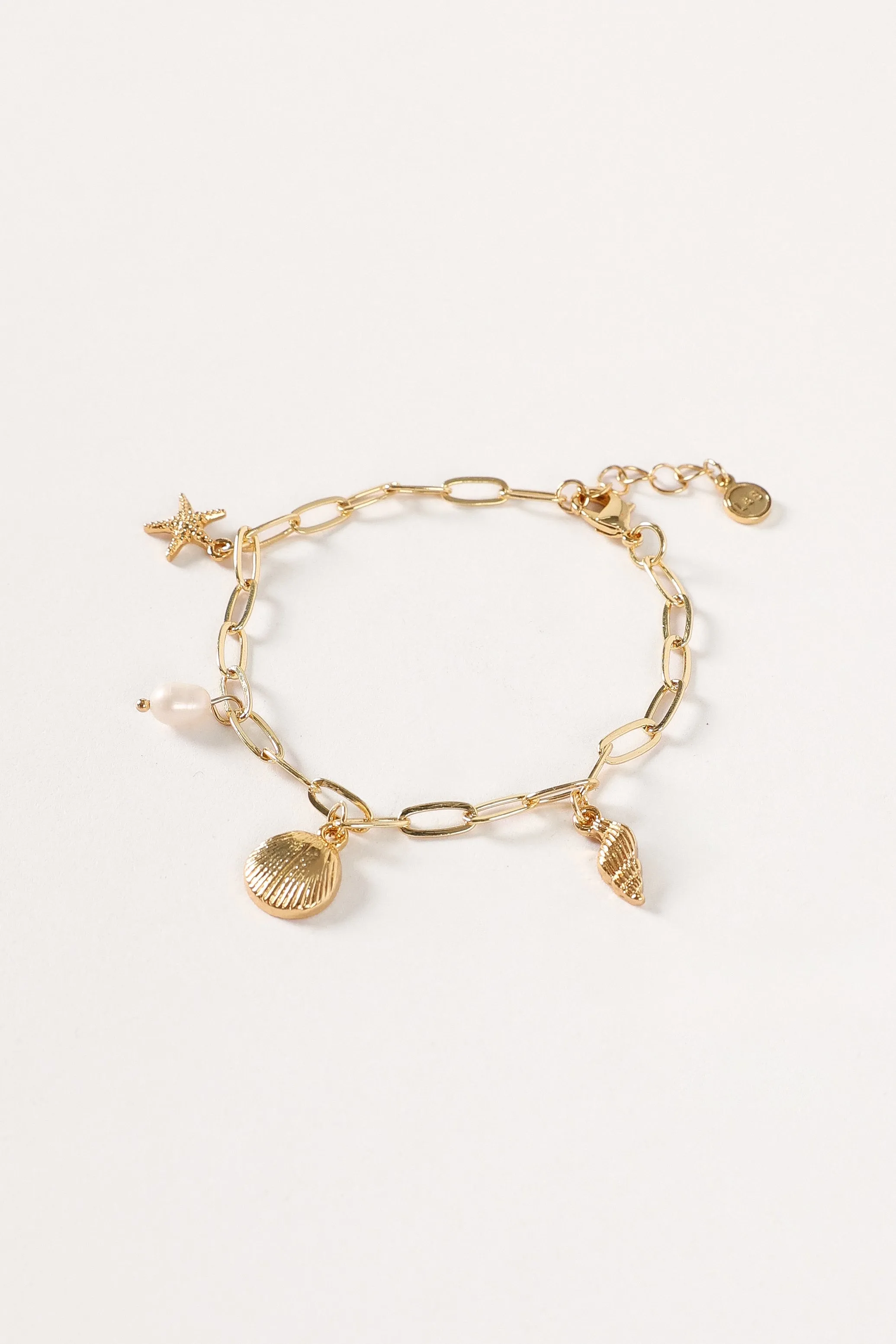 Alice Charm Bracelet - Gold sold by Petal & Pup product image thumbnail 2