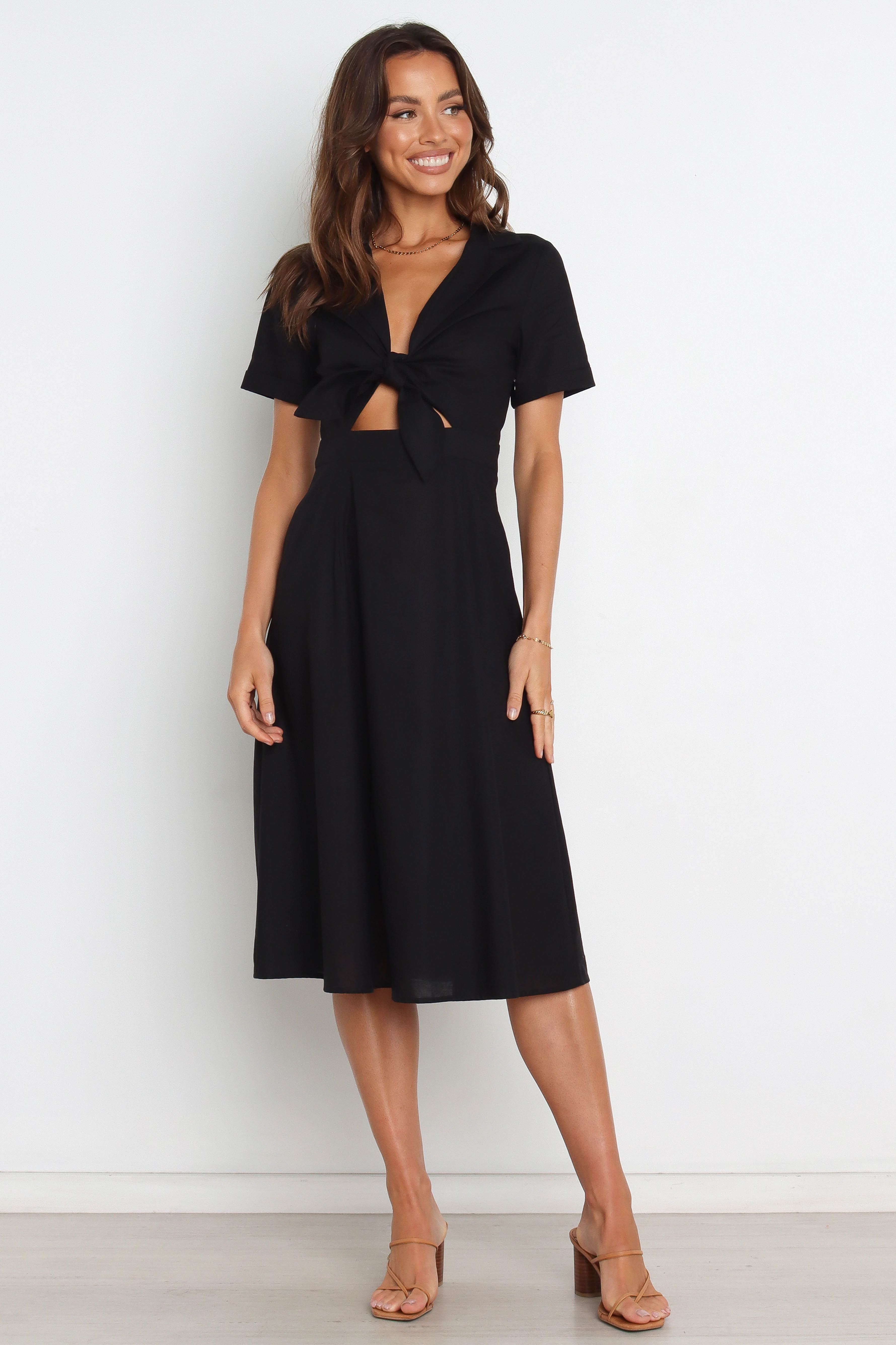 Savannah Dress - Black sold by Petal & Pup product image thumbnail 2