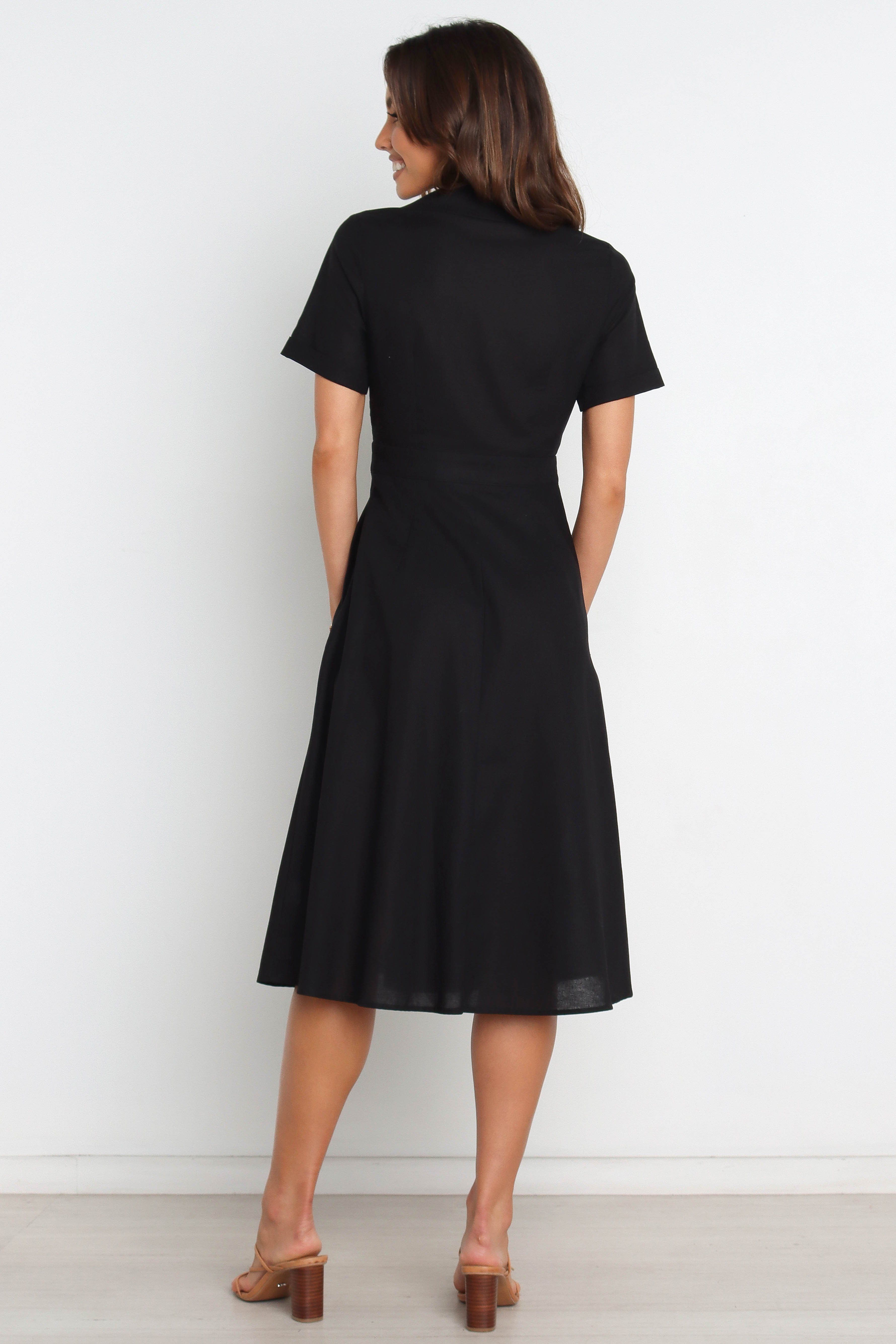 Savannah Dress - Black sold by Petal & Pup product image thumbnail 3
