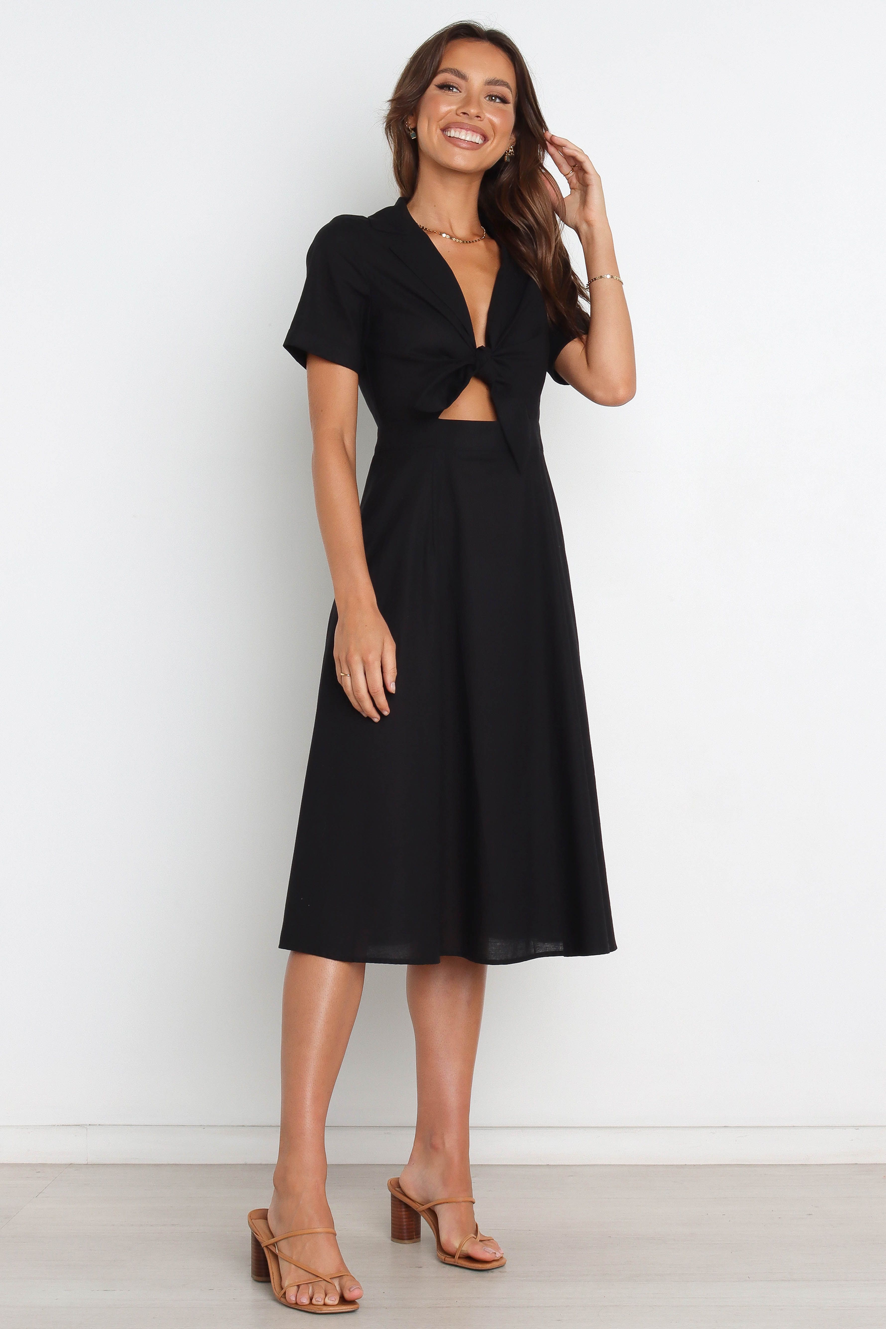 Savannah Dress - Black sold by Petal & Pup product image thumbnail 5