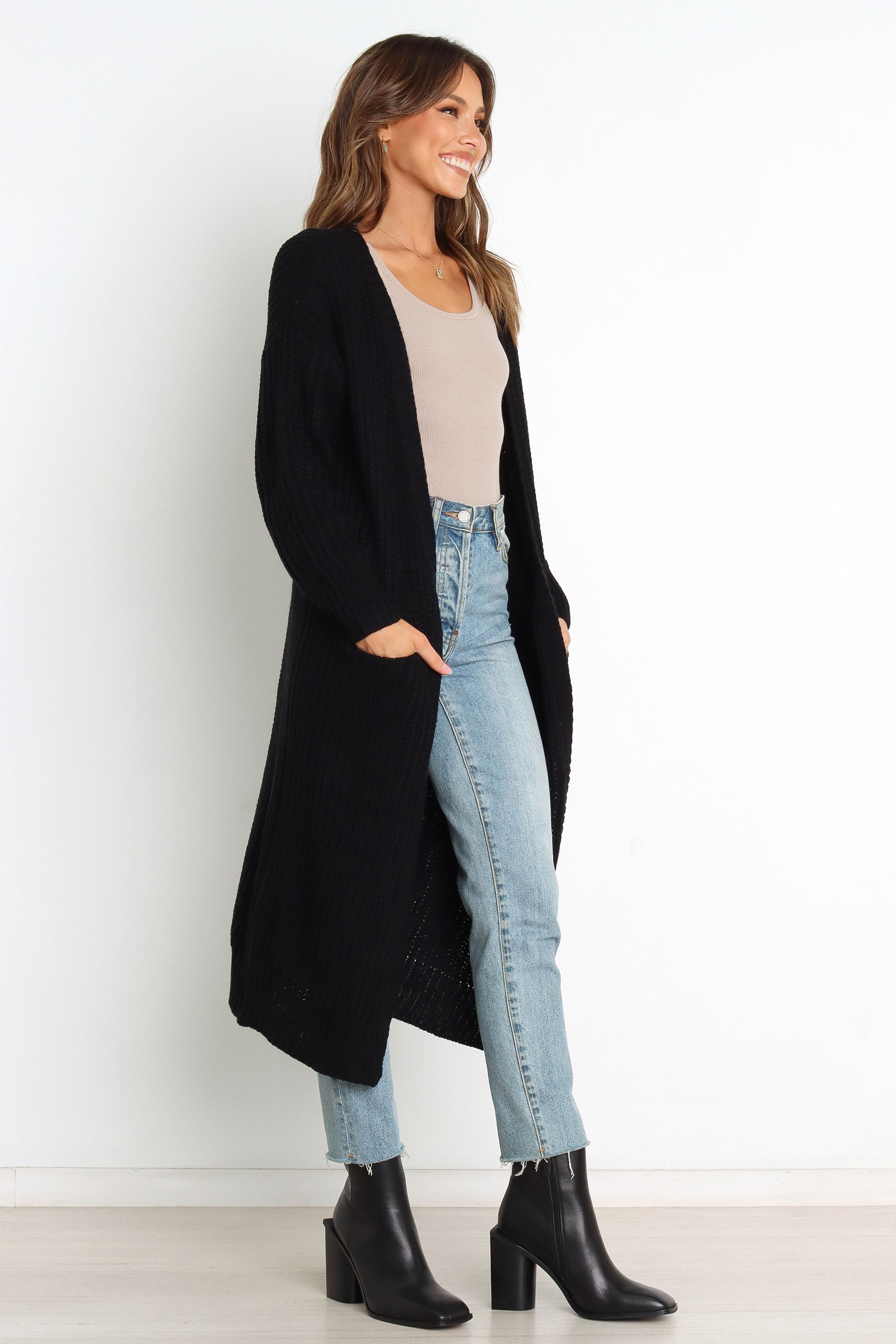 Stace Cardigan - Black sold by Petal & Pup product image thumbnail 4