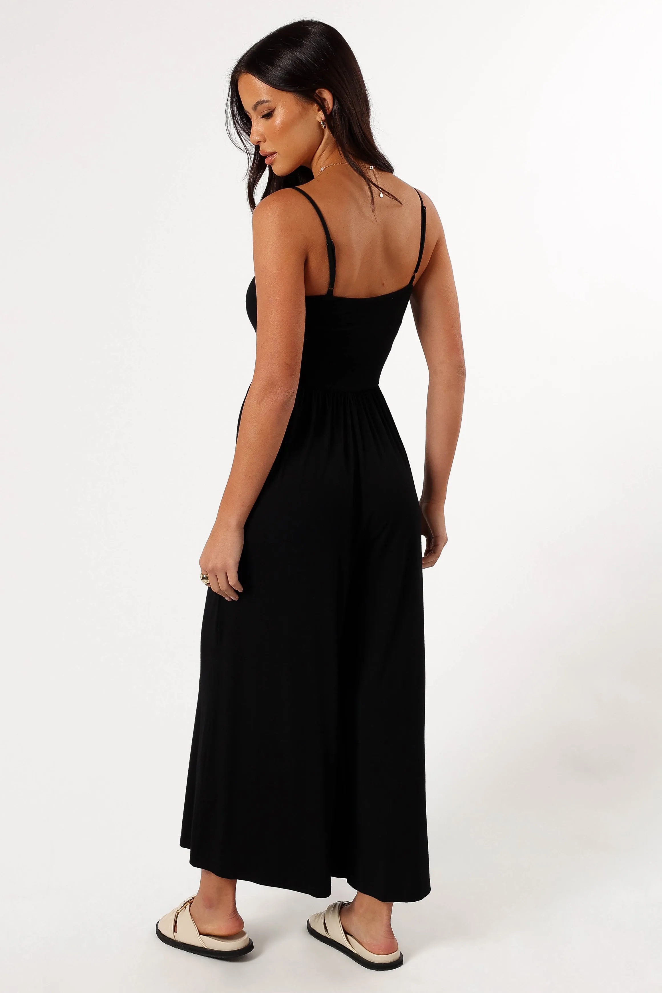 Kameron Knit Jumpsuit - Black sold by Petal & Pup product image thumbnail 5