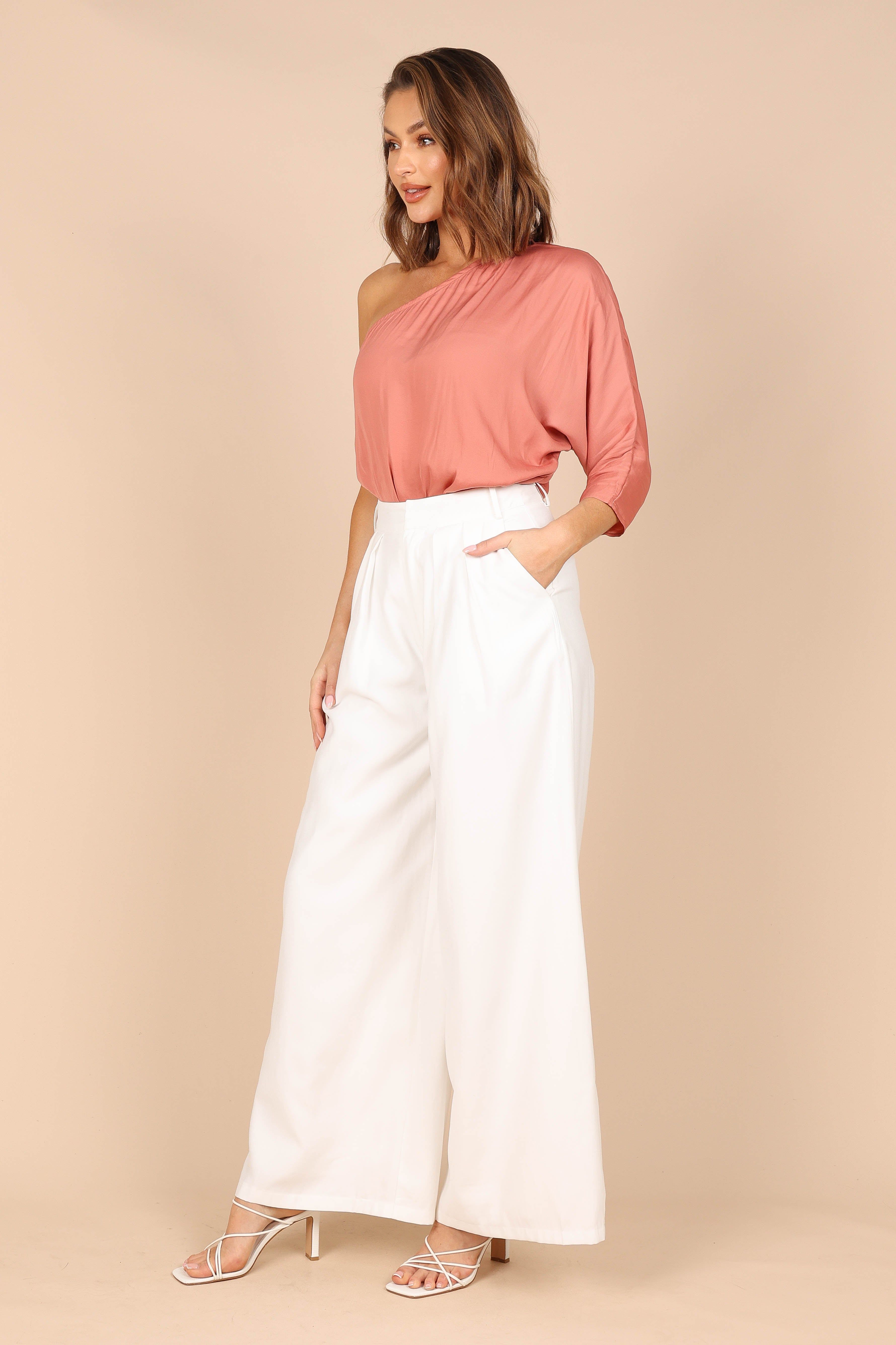 Carmen One Shoulder Top - Ginger sold by Petal & Pup product image thumbnail 4