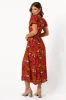 Kirby Midi Dress - Vintage Garden sold by Petal & Pup