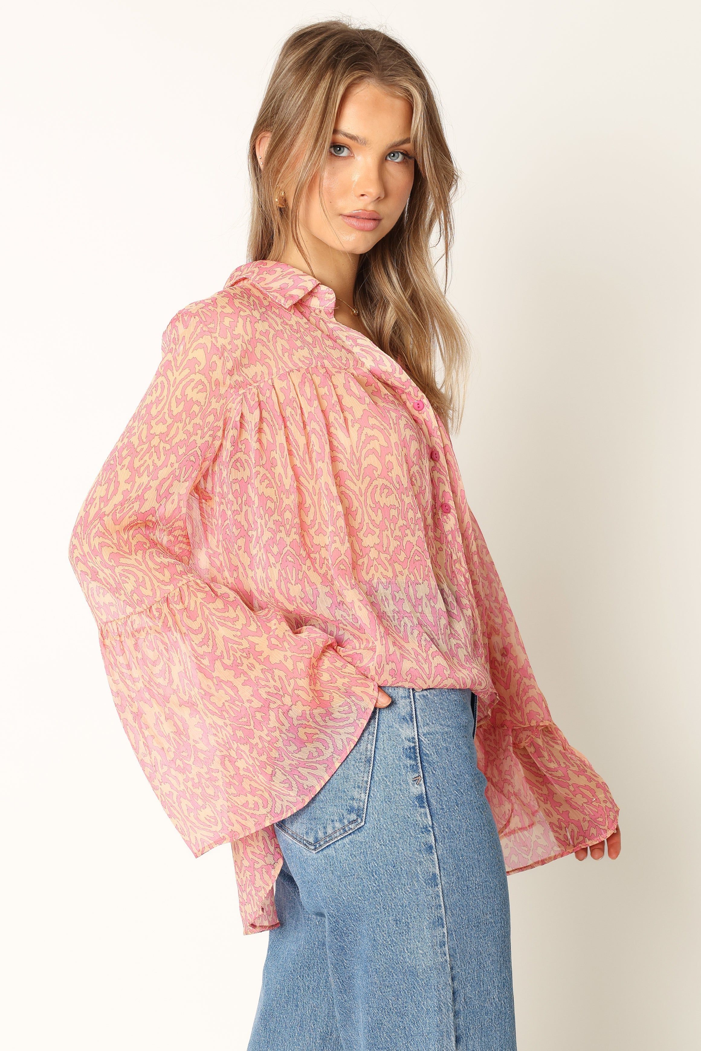 Dayton Shirt - Pink sold by Petal & Pup product image thumbnail 5