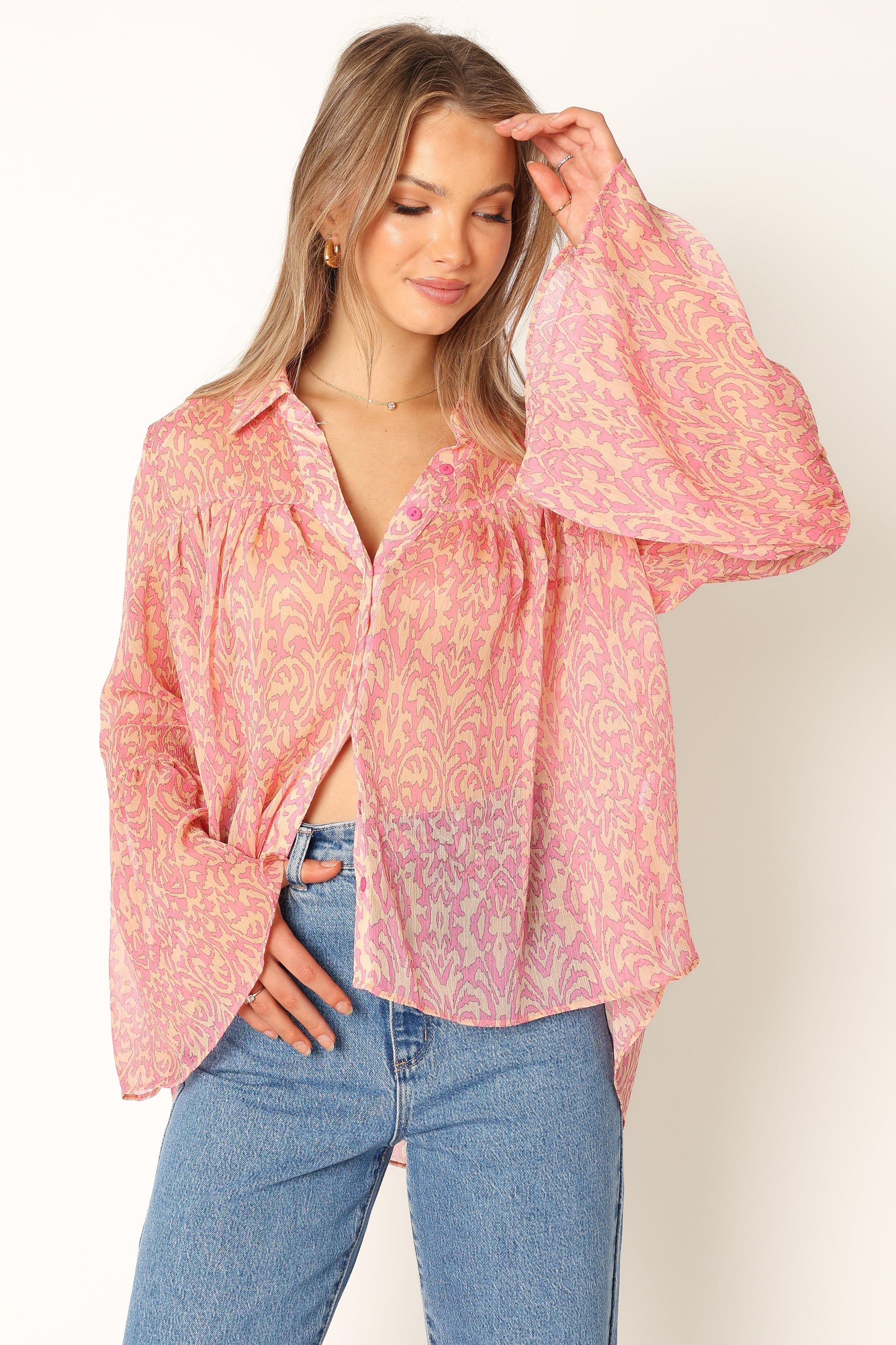 Dayton Shirt - Pink sold by Petal & Pup product image thumbnail 3