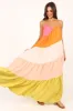 Tallulah Tiered Maxi Dress - Multi sold by Petal & Pup