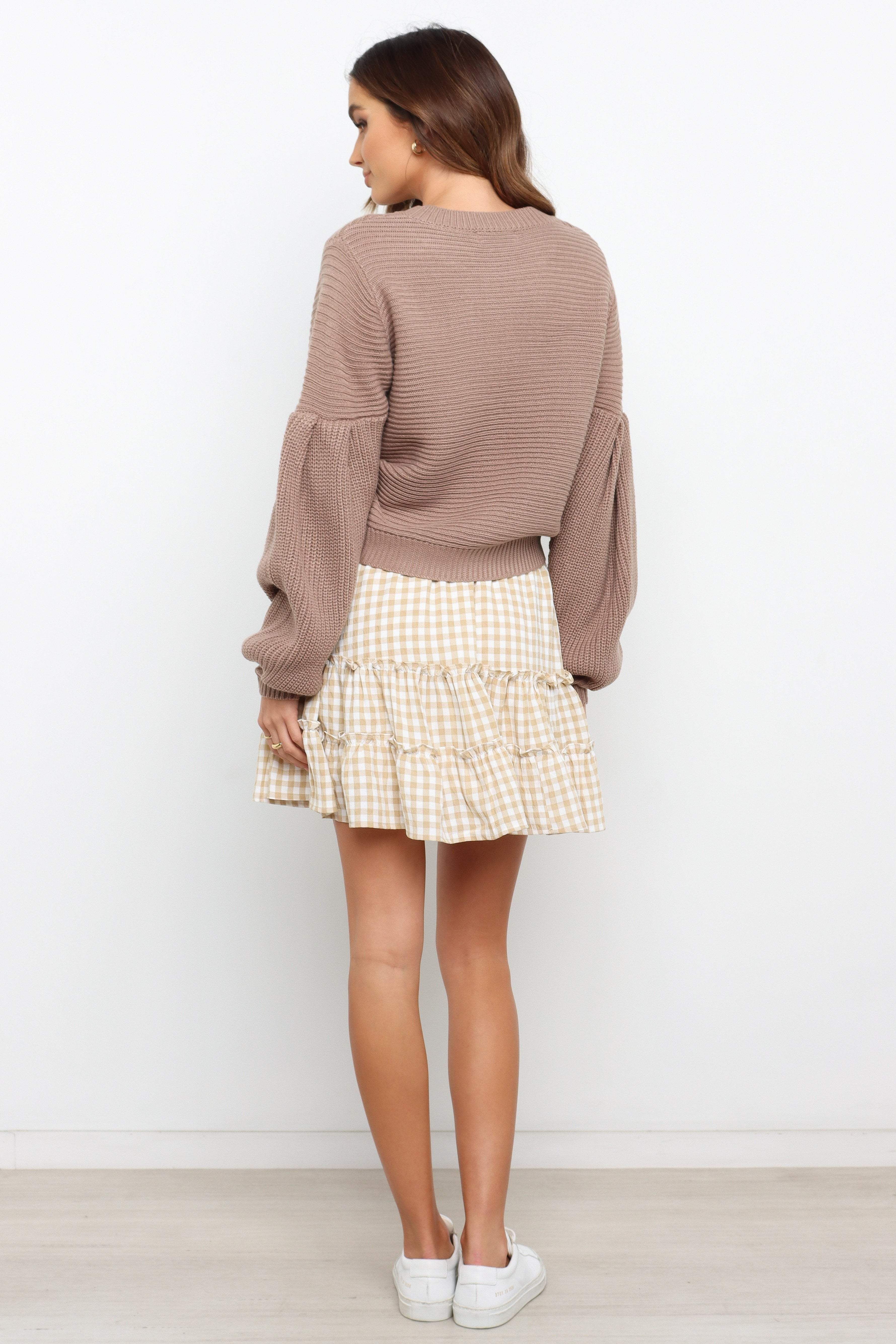 Magnus Knit Sweater - Mocha sold by Petal & Pup product image thumbnail 5