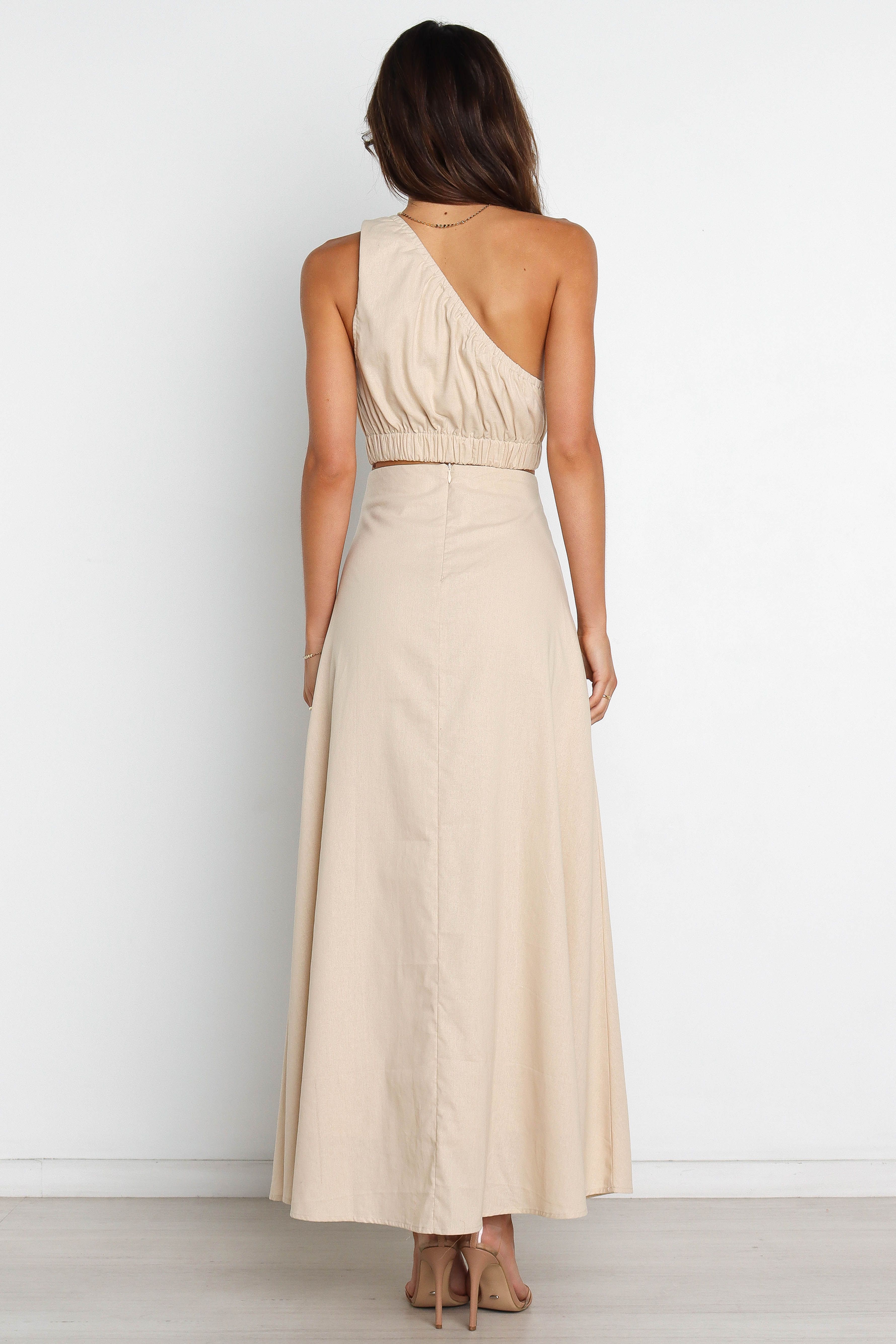 Ellen Skirt - Beige sold by Petal & Pup product image thumbnail 5