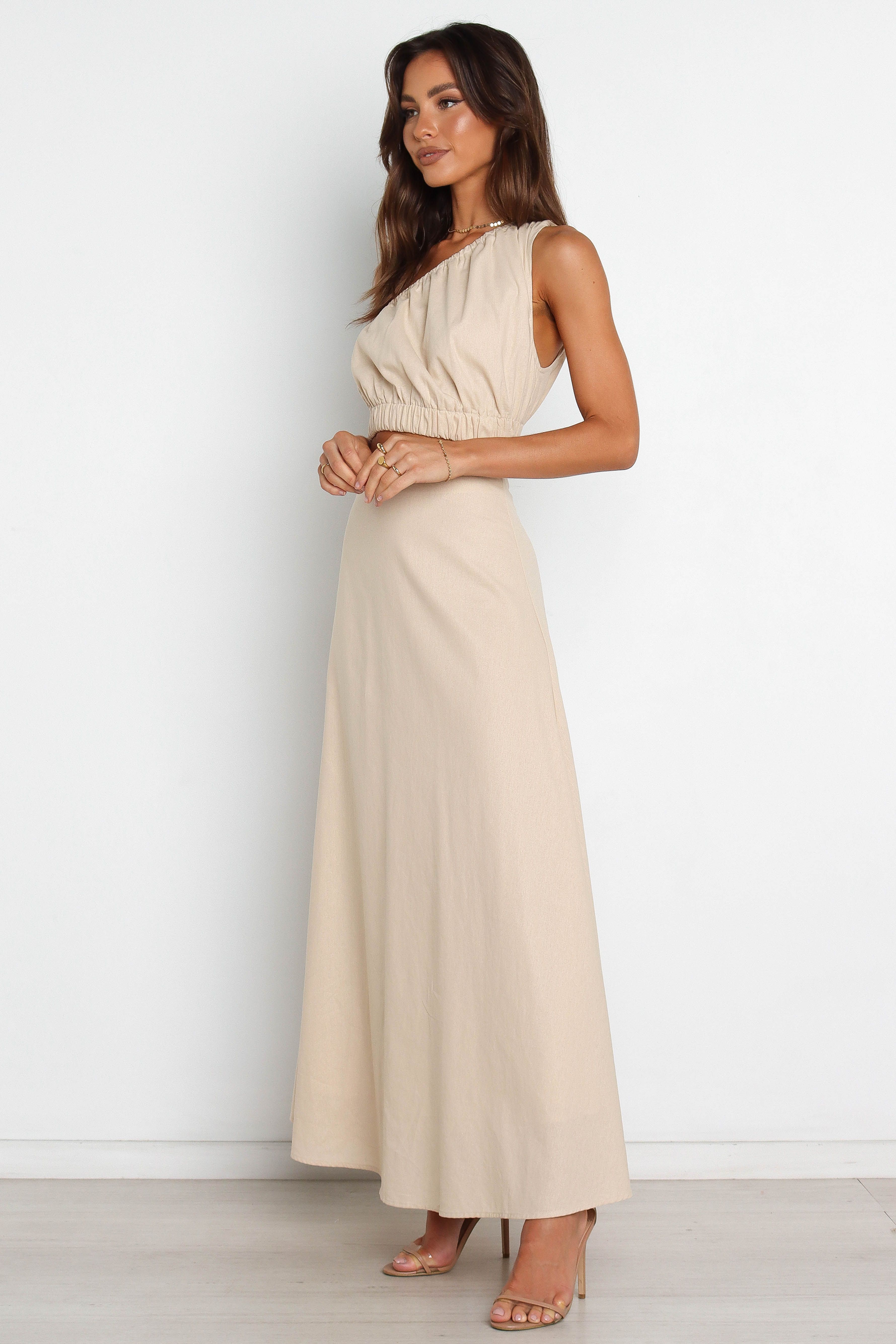 Ellen Skirt - Beige sold by Petal & Pup product image thumbnail 4