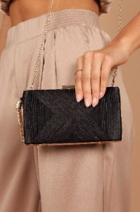 Viva Clutch - Black sold by Petal & Pup