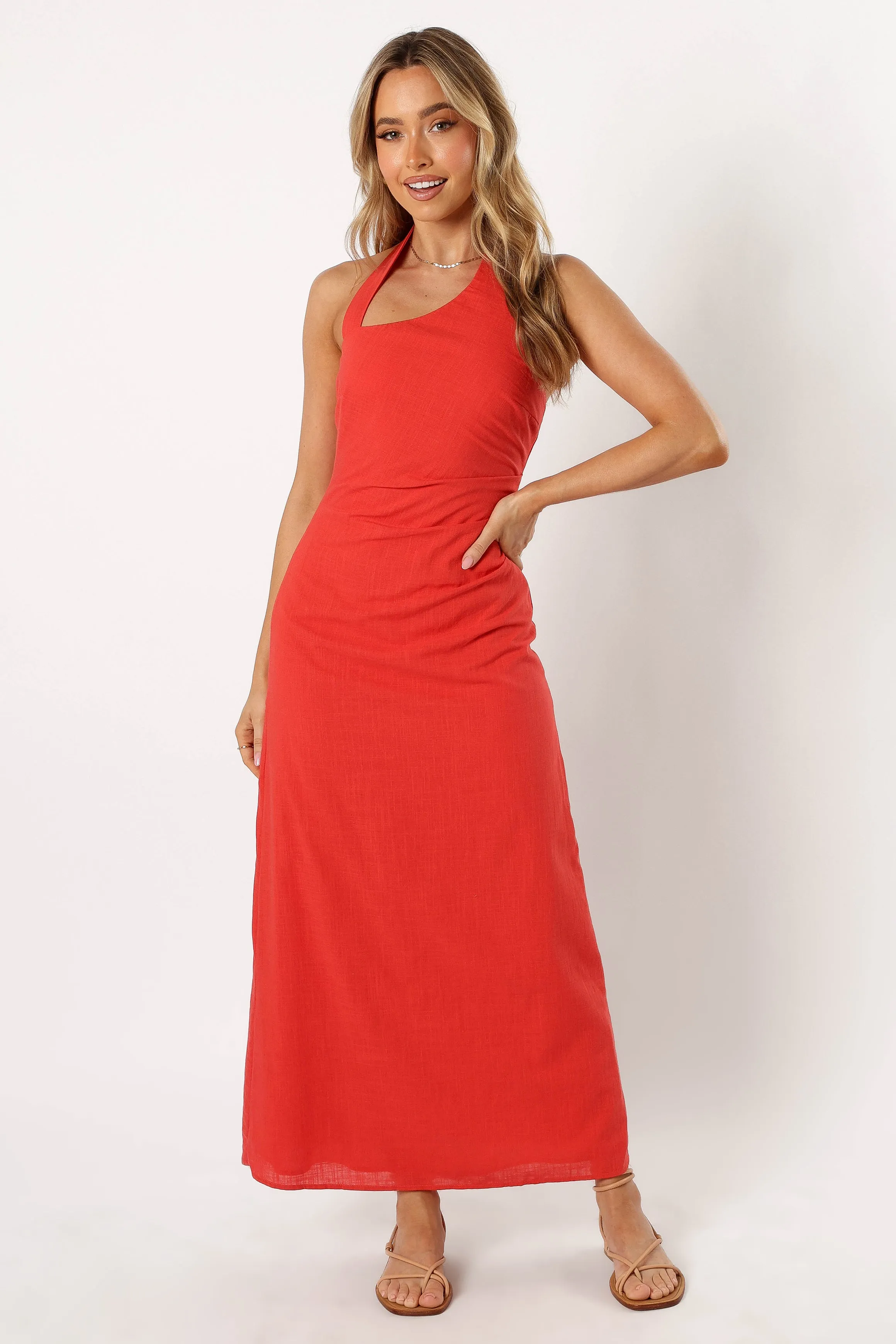 Saphira Long Midi Dress - Jaffa sold by Petal & Pup product image thumbnail 3