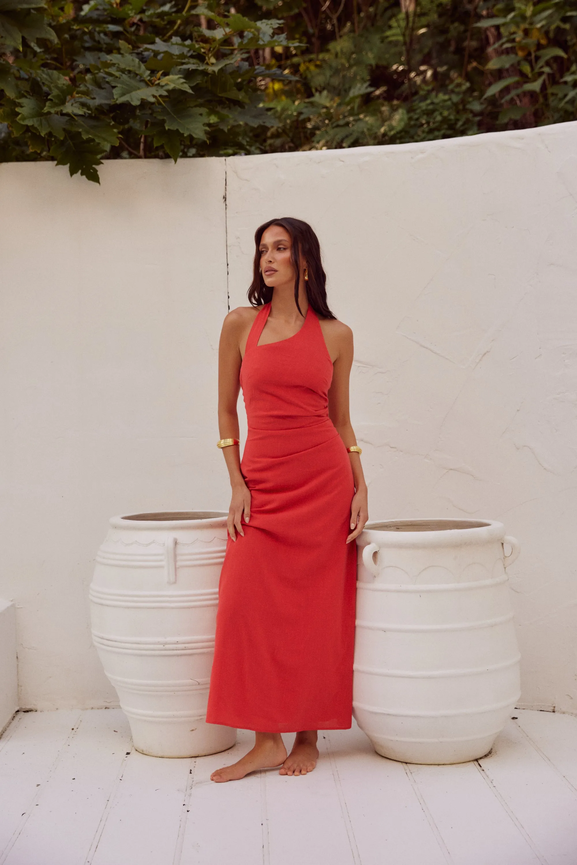 Saphira Long Midi Dress - Jaffa sold by Petal & Pup