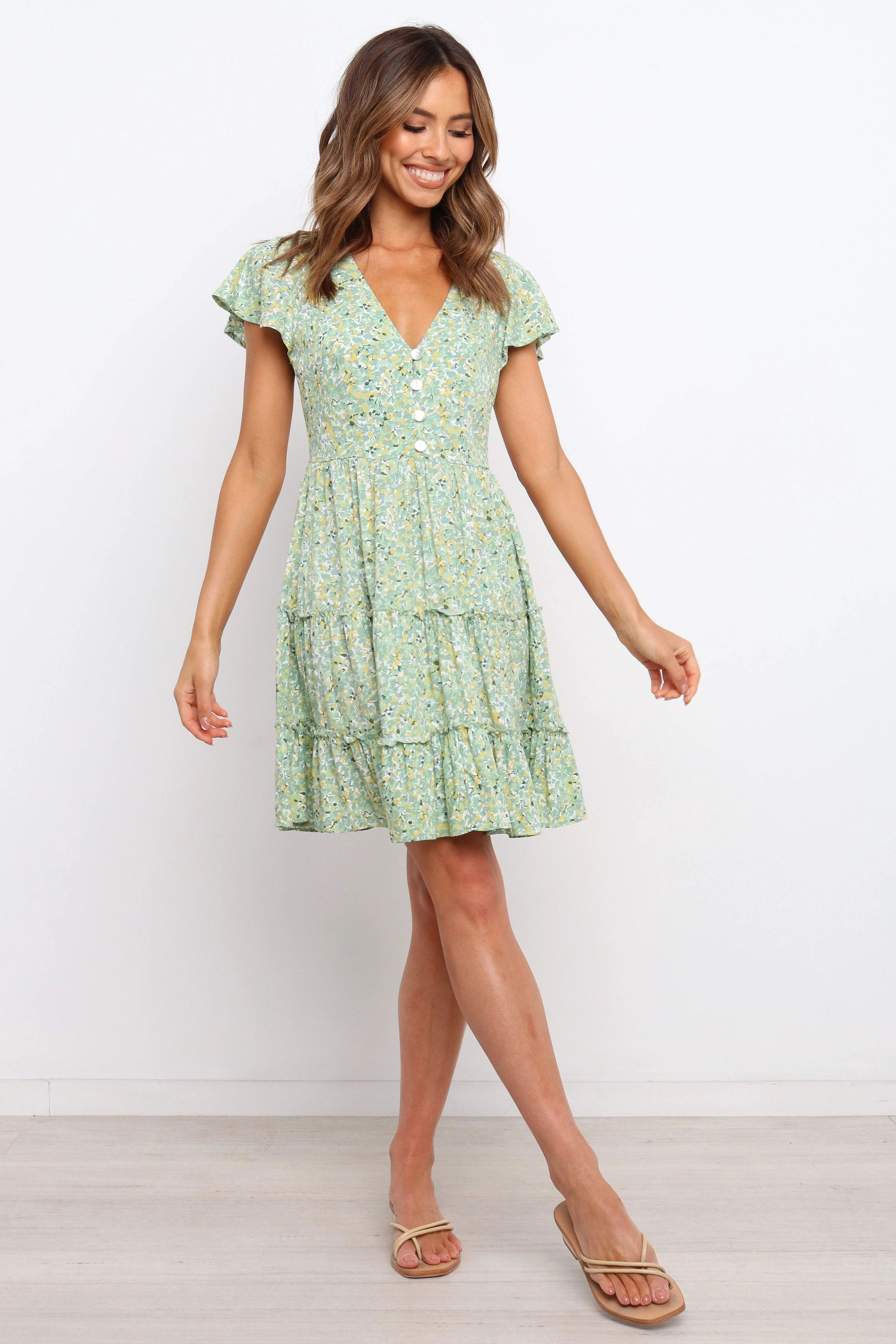 Rosella Dress - Green sold by Petal & Pup product image thumbnail 2