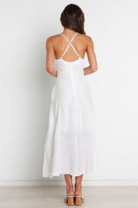 Kairi Dress - White sold by Petal & Pup