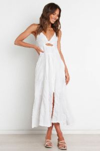 Kairi Dress - White sold by Petal & Pup